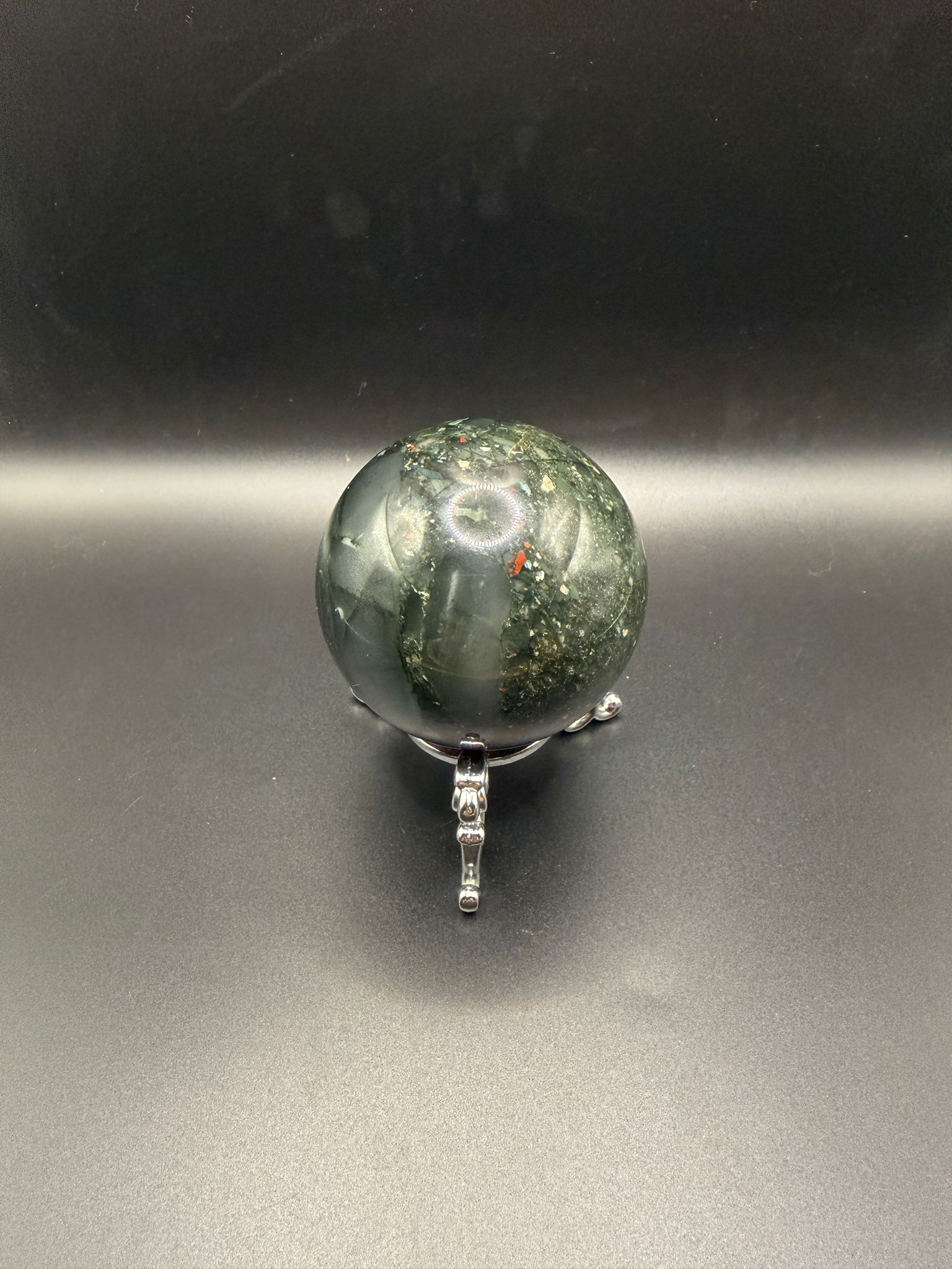African Bloodstone Sphere | Health & Revitalization | Crystals UK