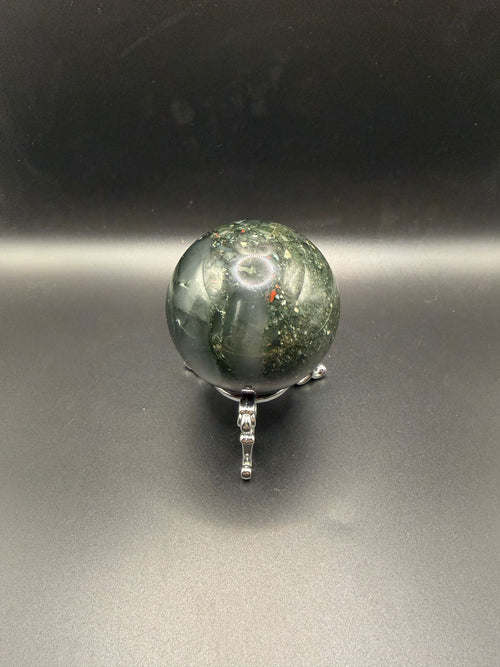 African Bloodstone Sphere | Health & Revitalization | Crystals UK