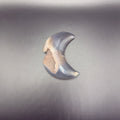 Agate Moon with Druzy Pocket | Balance & Stability | Crystals UK