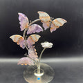 Amethyst Butterfly Flock Sphere Holder | Calm & Intuition | Crystals UK