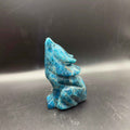 Blue Apatite Howling Wolf | Inspiration & Motivation | Crystals UK