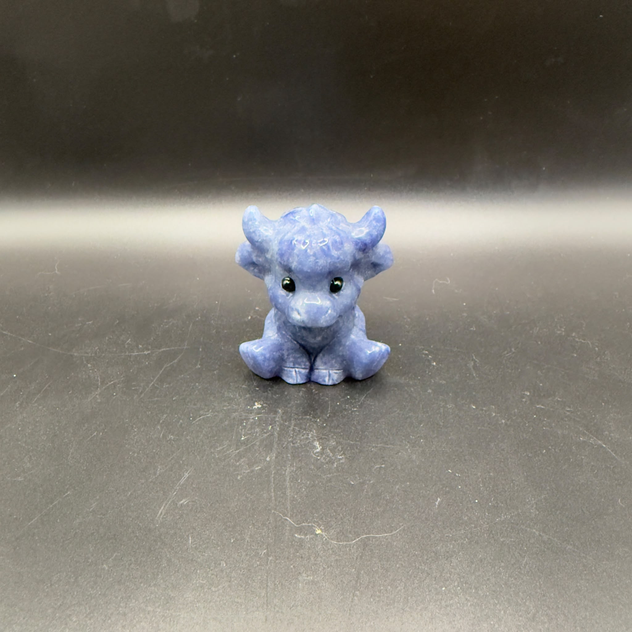 Blue Aventurine Cow | Self-Discipline | Crystals UK