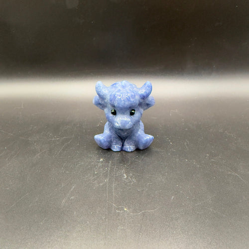 Blue Aventurine Cow | Self-Discipline | Crystals UK