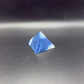 Blue Banded Agate Pyramid | Organisation & Protection | Crystals UK