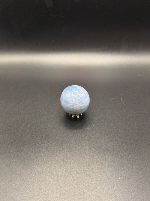 Blue Calcite Small Sphere | Soothing & Communication | Crystals UK