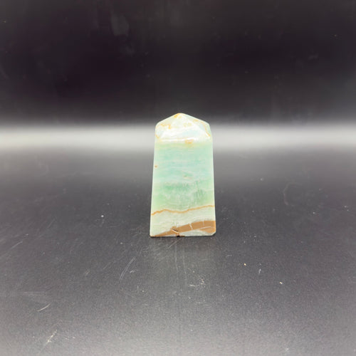 Blue Caribbean Calcite Tower (H)| Meditation | Crystals UK