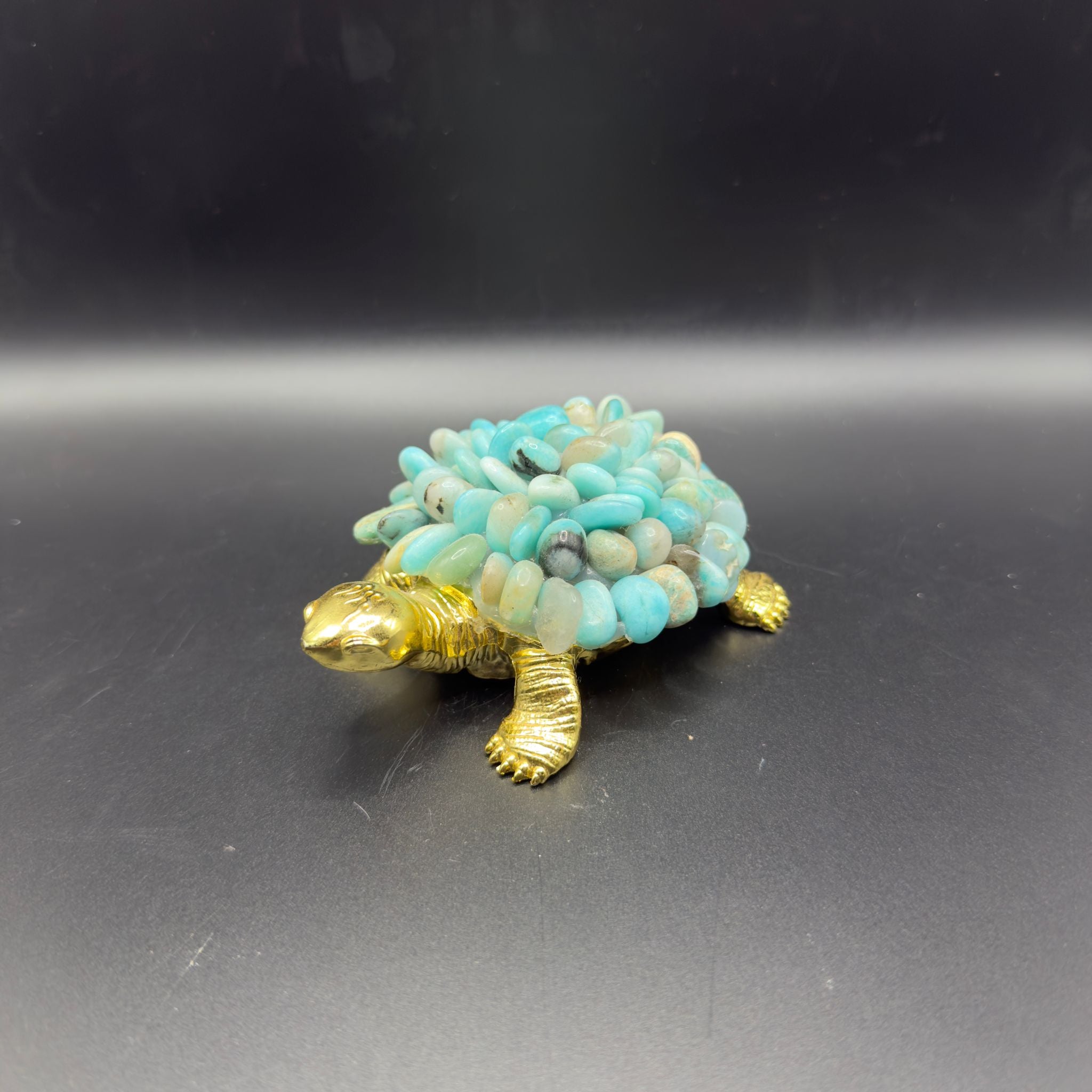 Blue Lace Agate Chip Turtle | Peace of Mind | Crystals UK