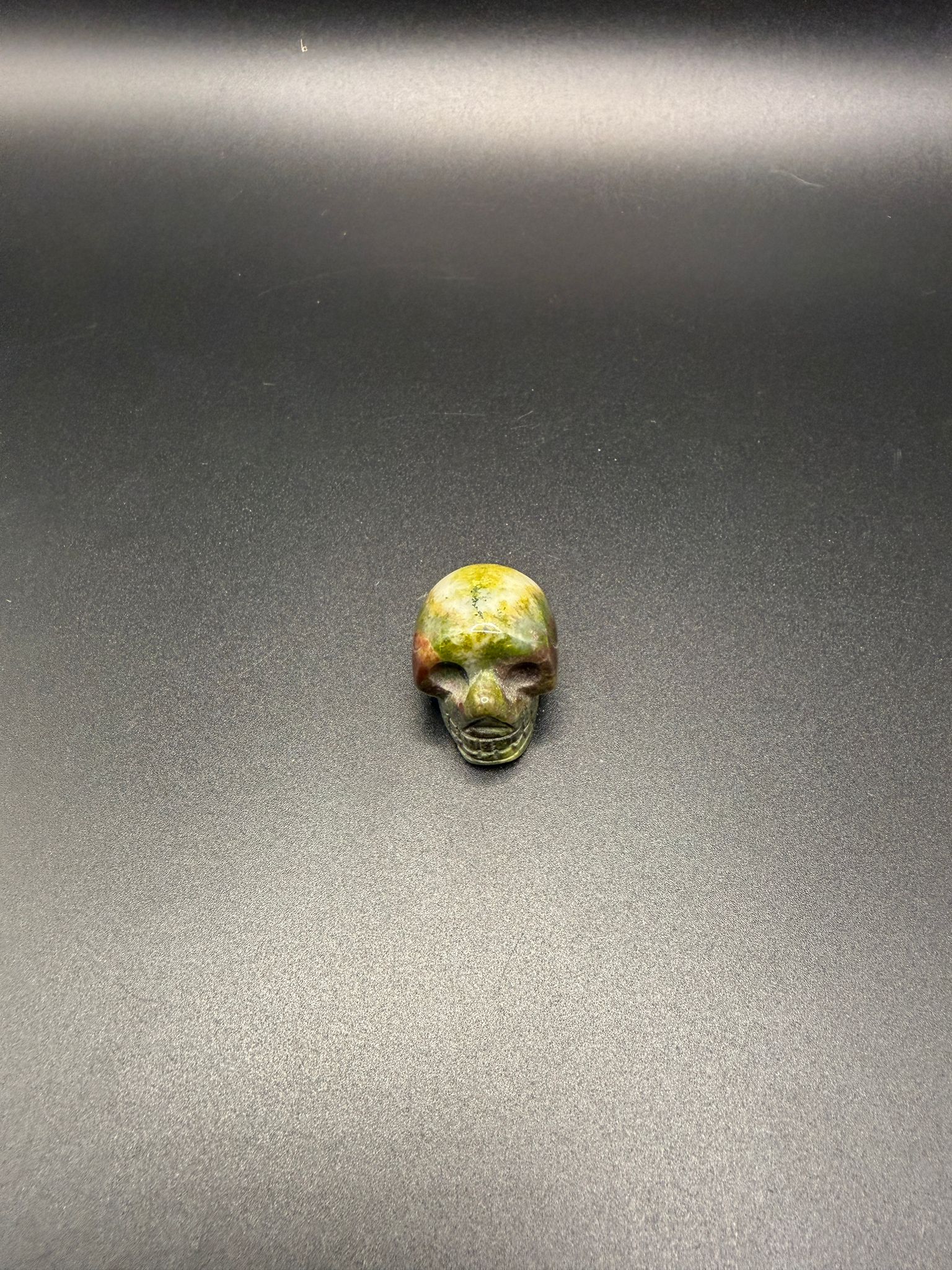 Dragon Blood Jasper Mini Skull | Courage & Vitality | Crystals UK