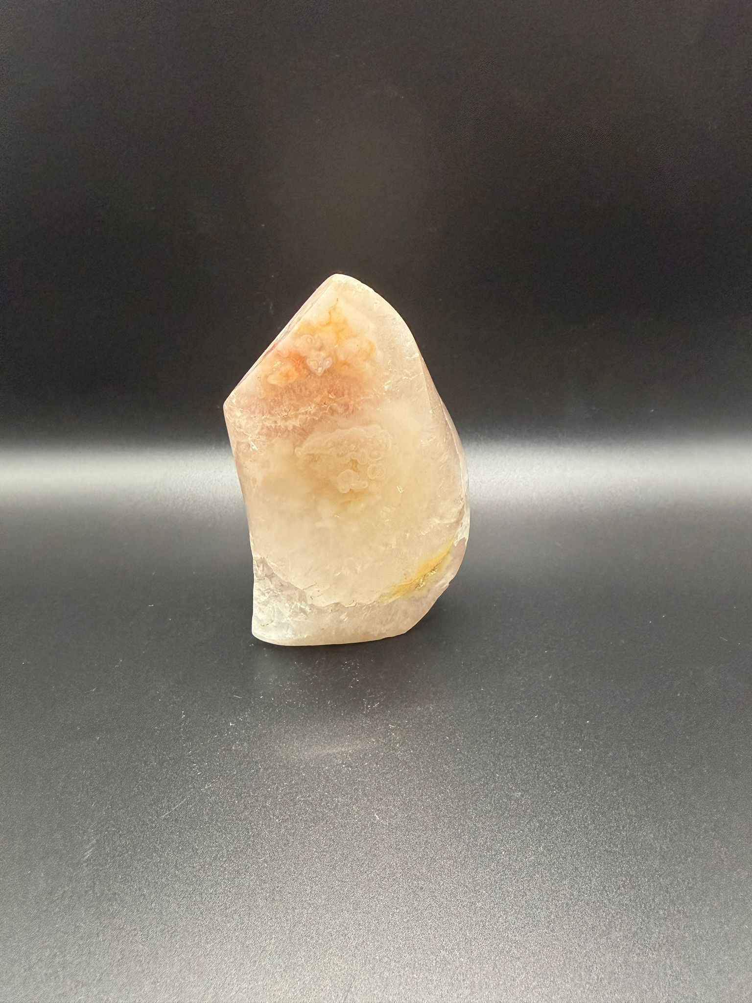 Flower Agate Crystal Flame | Personal Growth & Confidence | Crystals UK