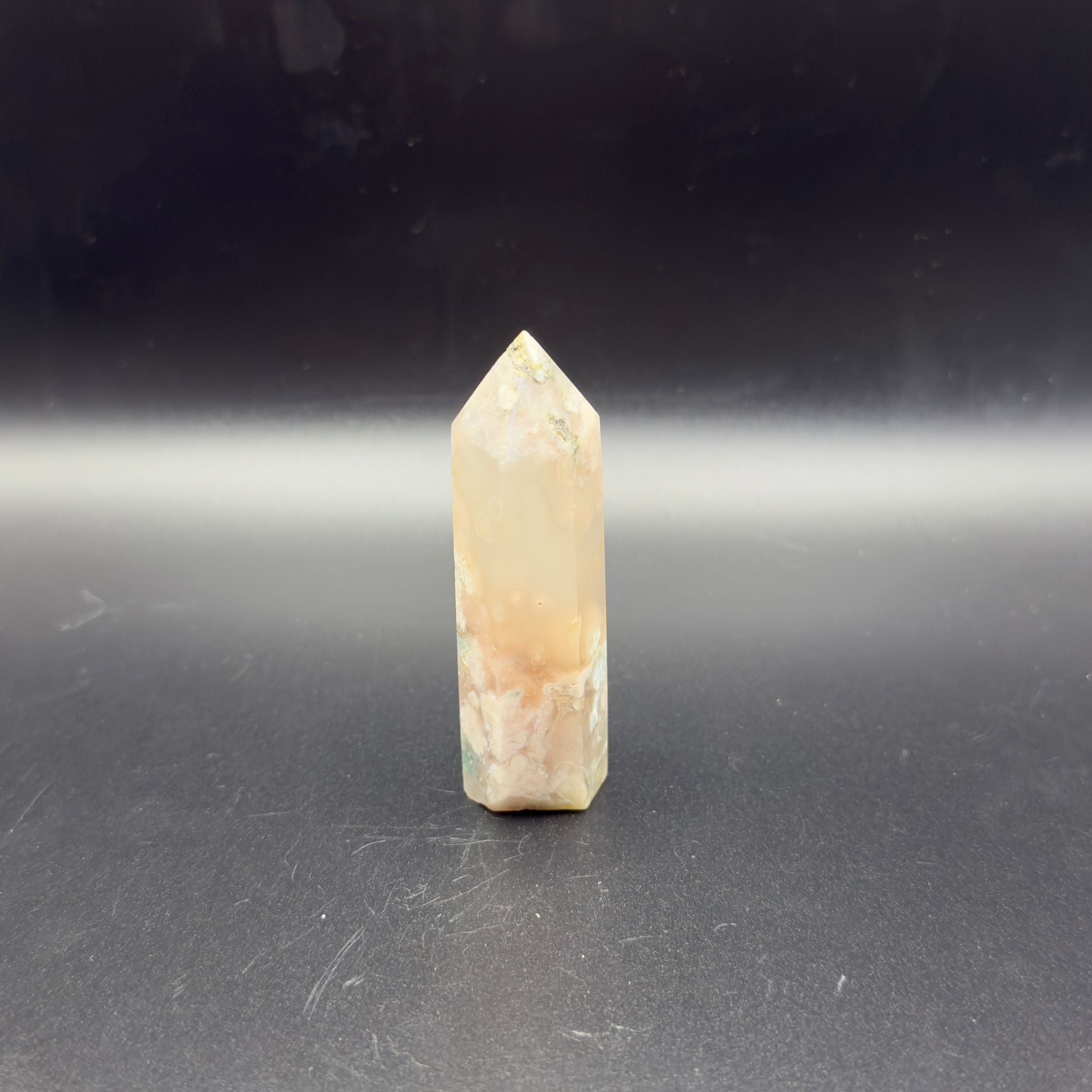 Flower Agate Tower (A)| Manifestation | Crystals UK