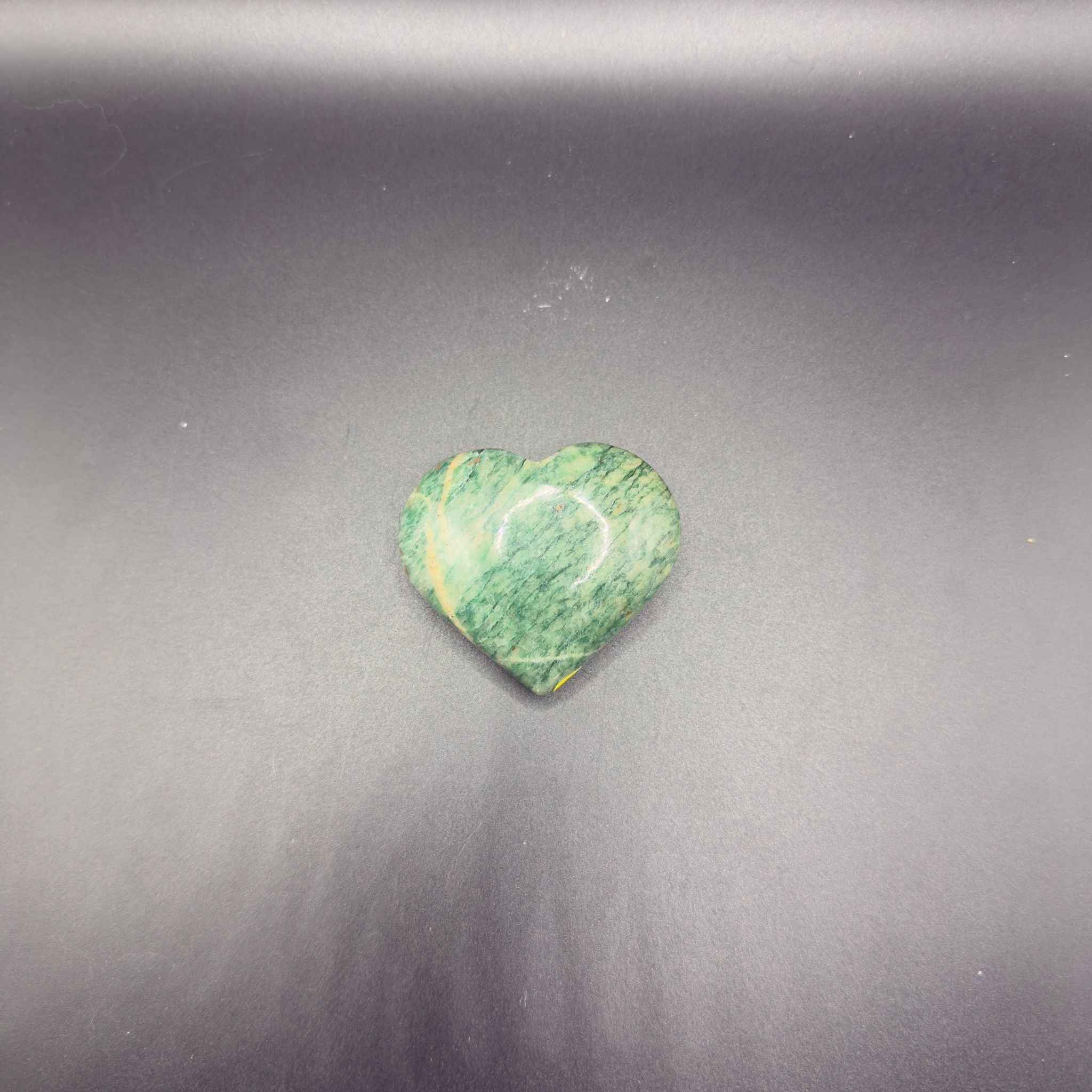 Green Aventurine Heart (C)| Abundance & Prosperity | Crystals UK