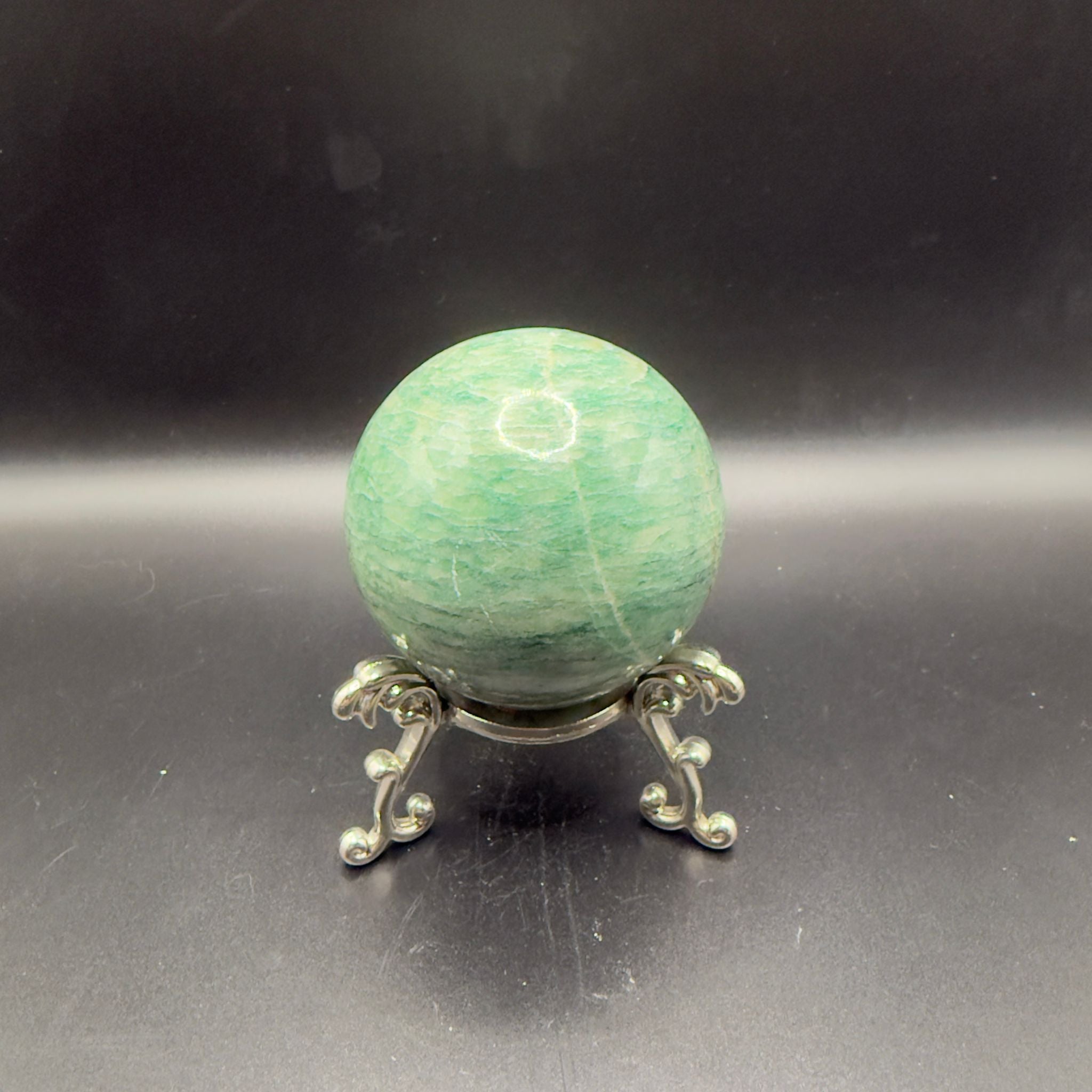 Green Aventurine Sphere (B)| Abundance & Prosperity | Crystals UK