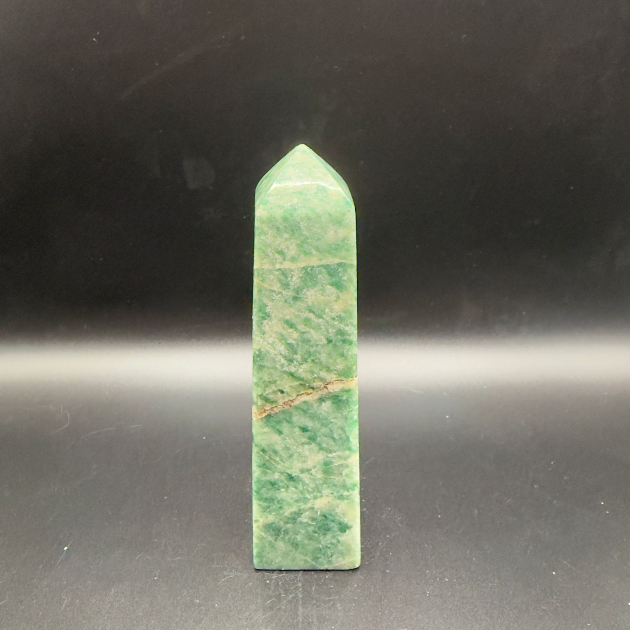 Green Aventurine Tower (B)| Abundance & Prosperity | Crystals UK