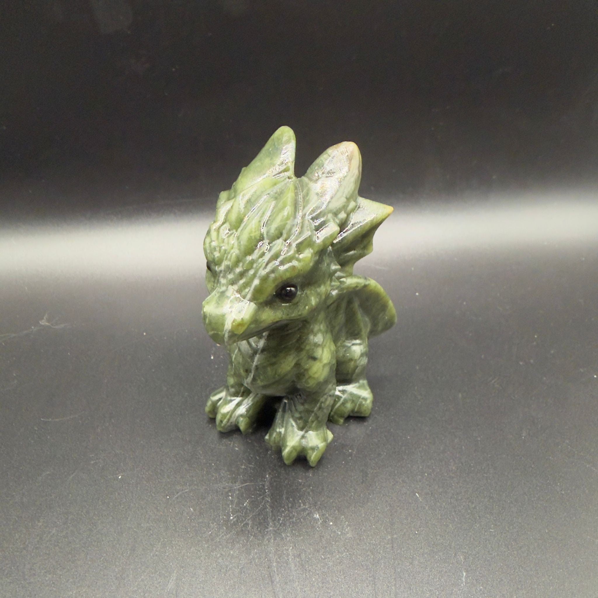 Green Jade Dragon (B)| Prosperity | Crystals UK