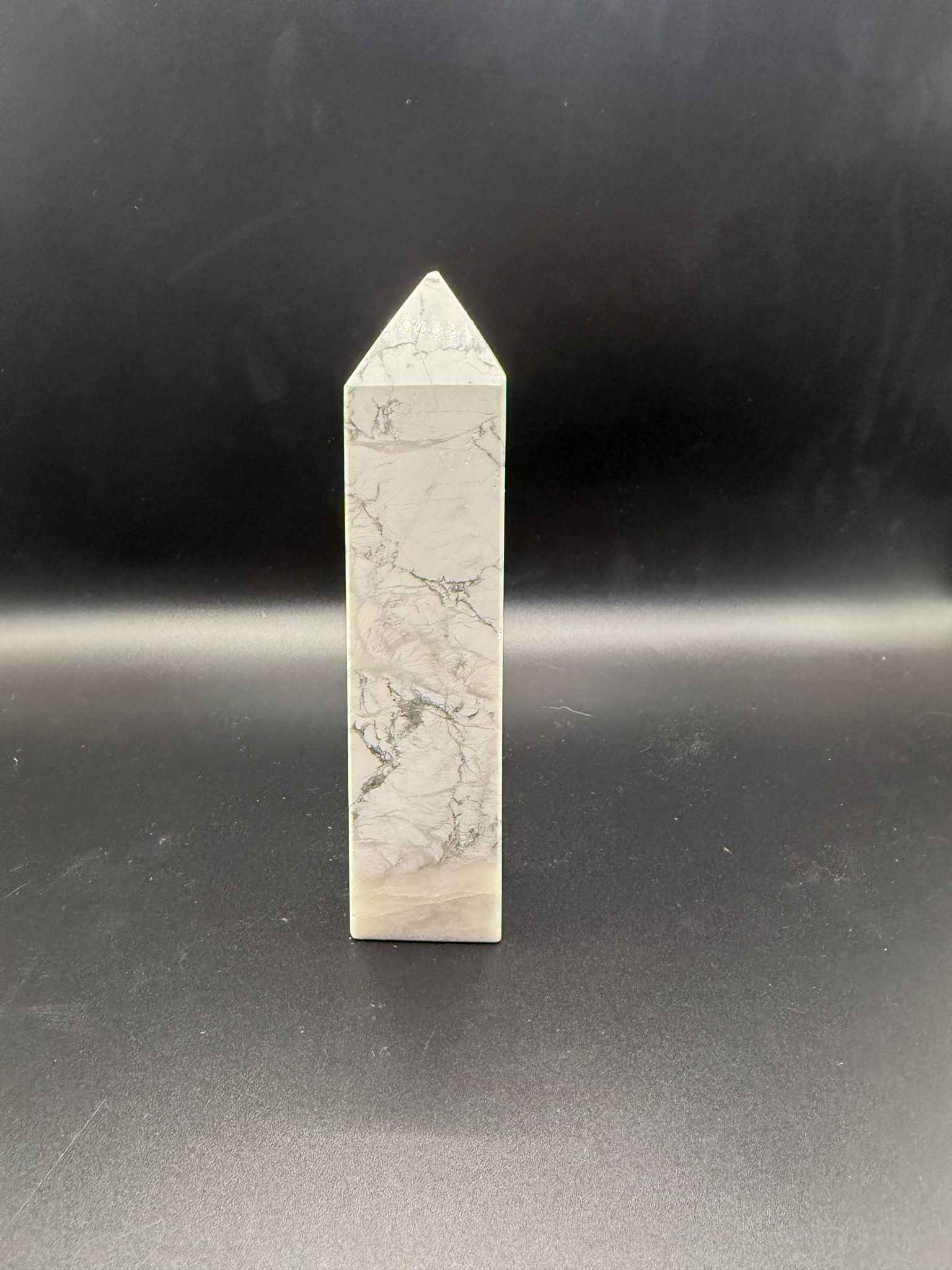 Howlite Tower | Anxiety Relief | Crystals UK