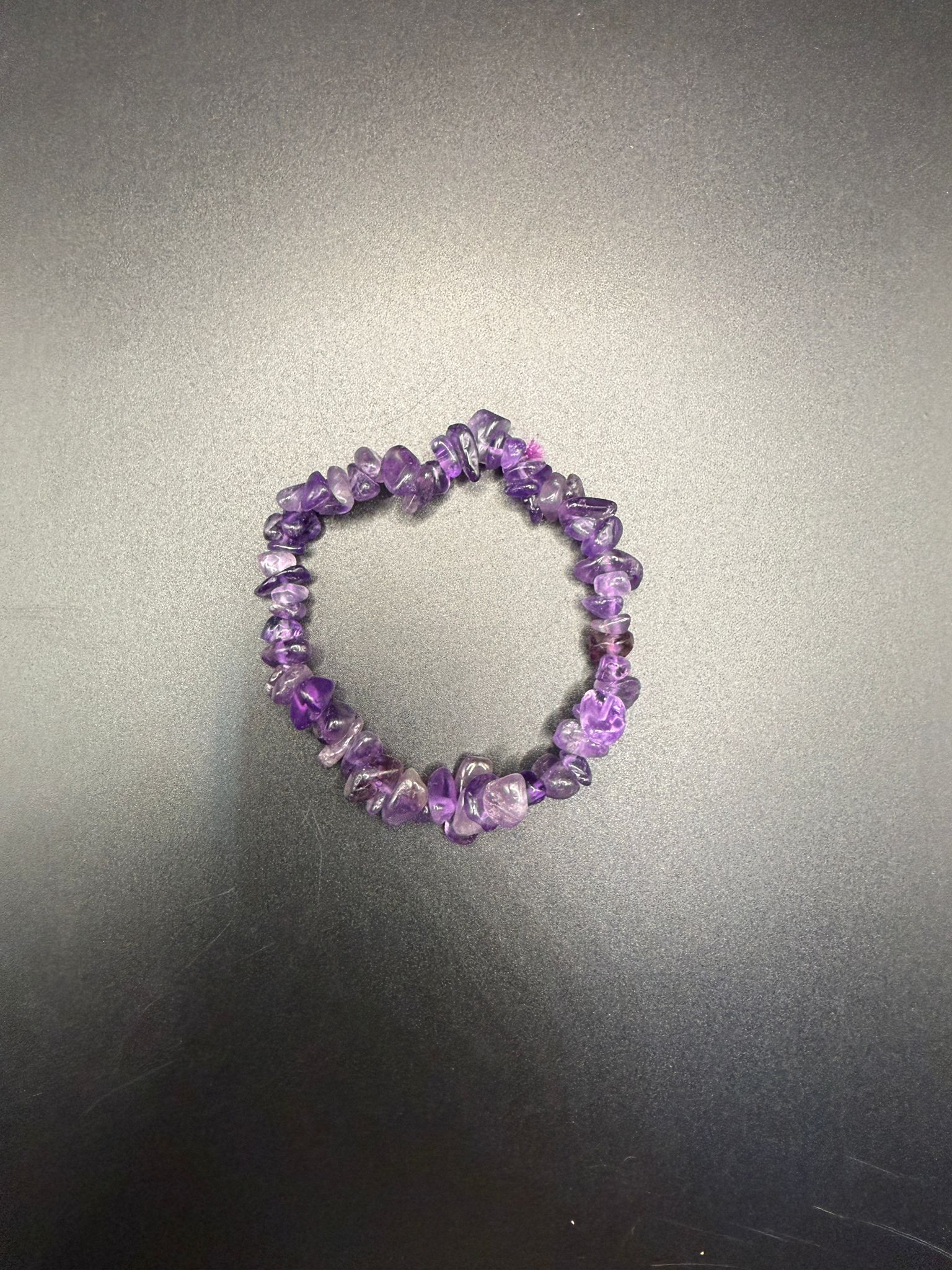Amethyst Chip Bracelet | Calm & Intuition | Crystals UK