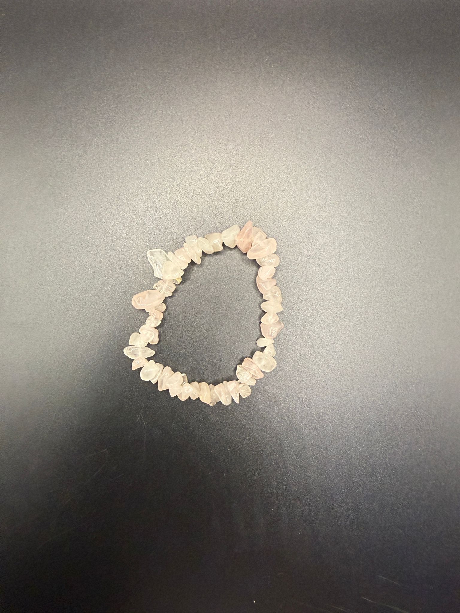 Rose Quartz Chip Bracelet | Self-Love | Crystal UK