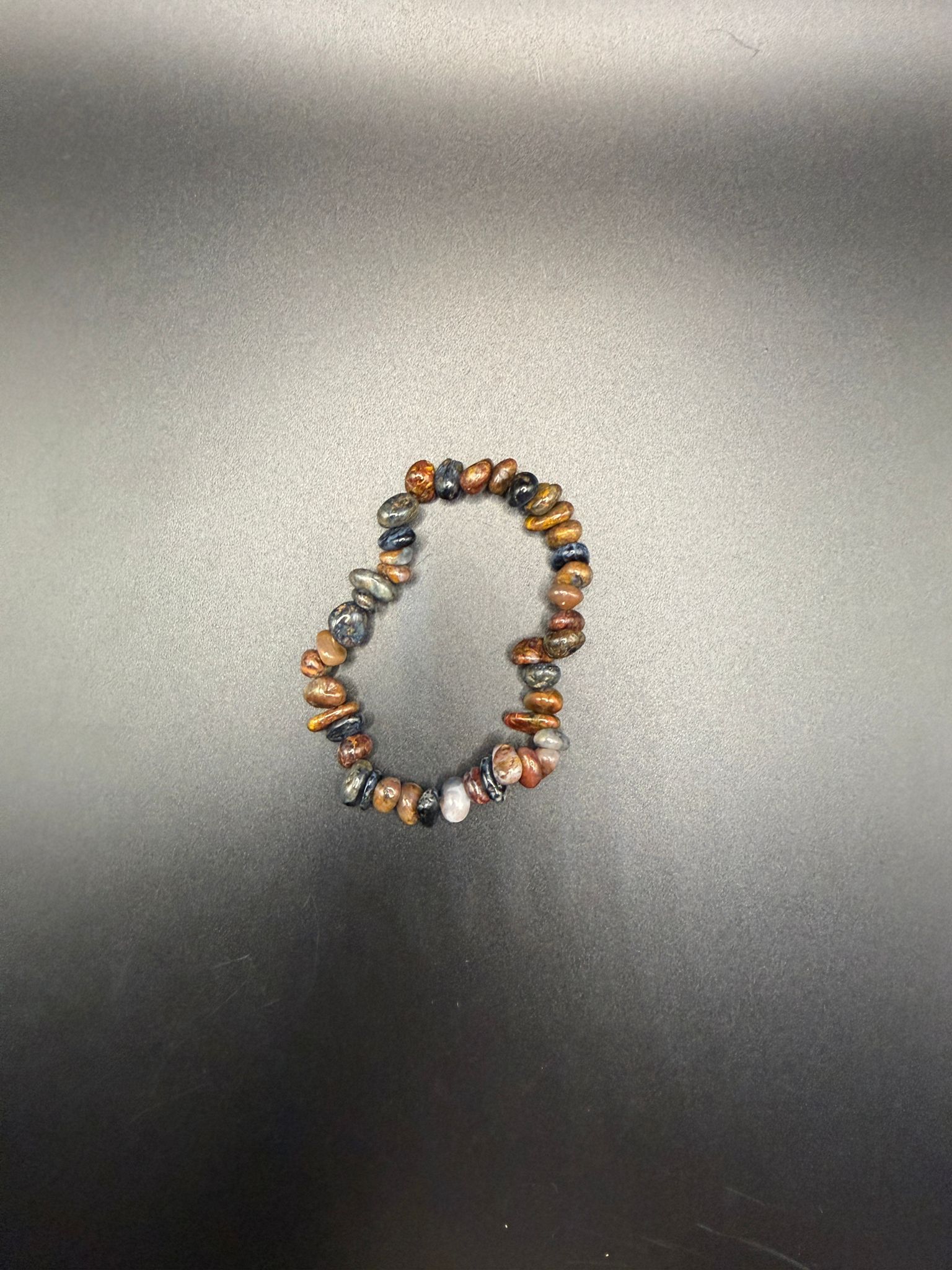 Pietersite Crystal Chip Bracelet
