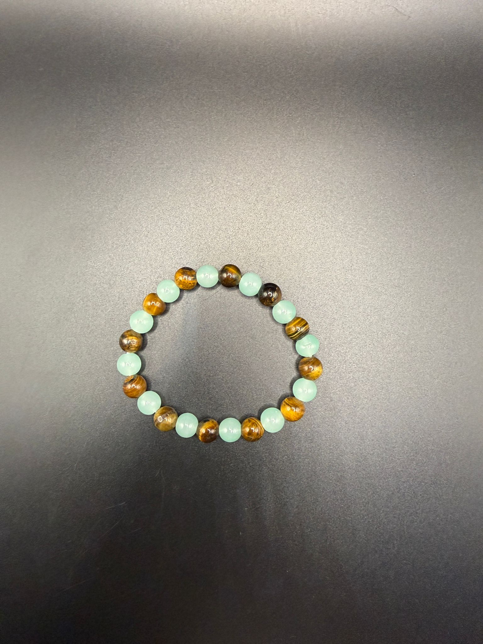 Tiger’s Eye & Opalite Bead Bracelet | Crystals UK