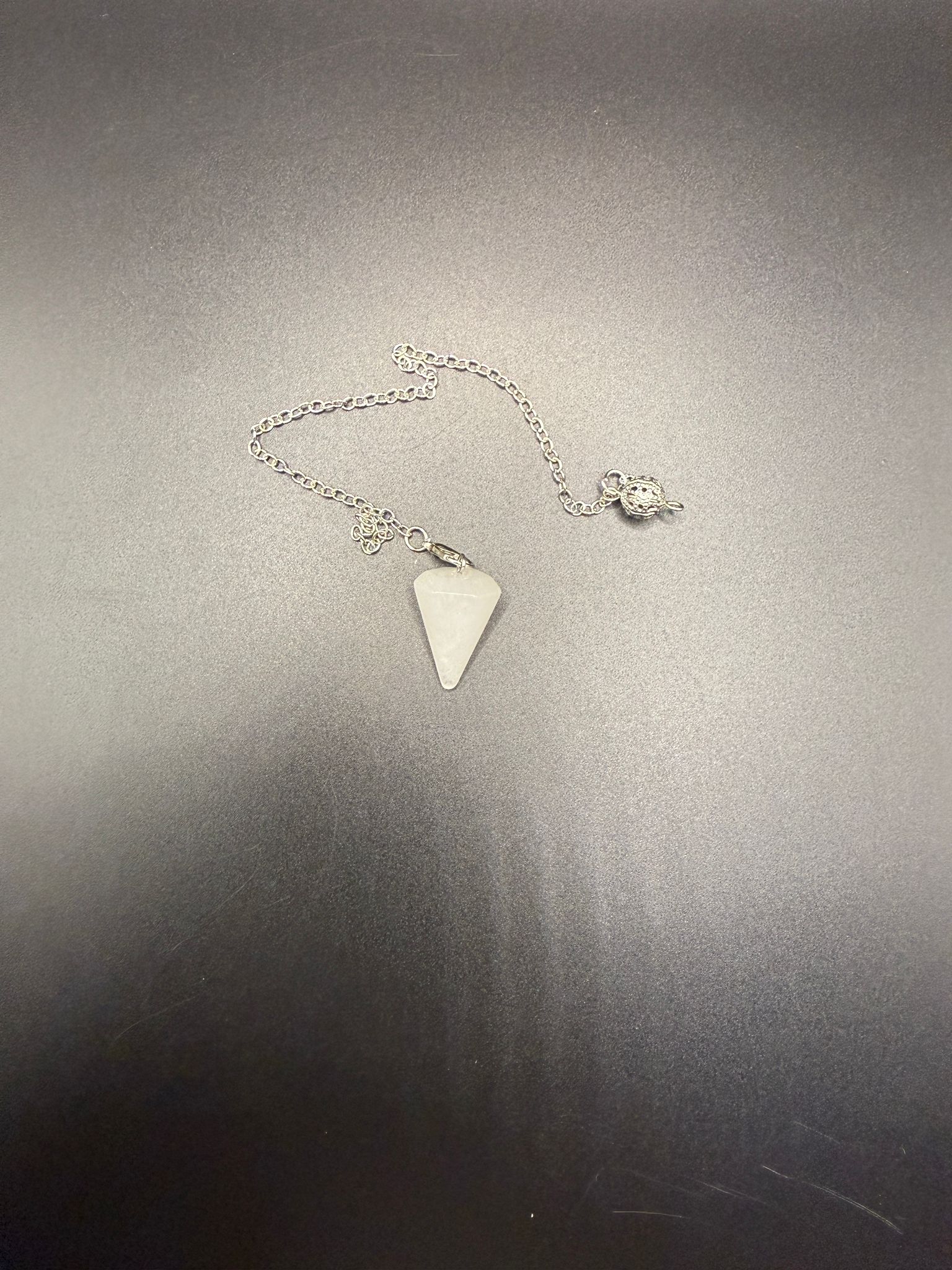 Clear Quartz Pendulum | Mental Clarity | Crystal UK