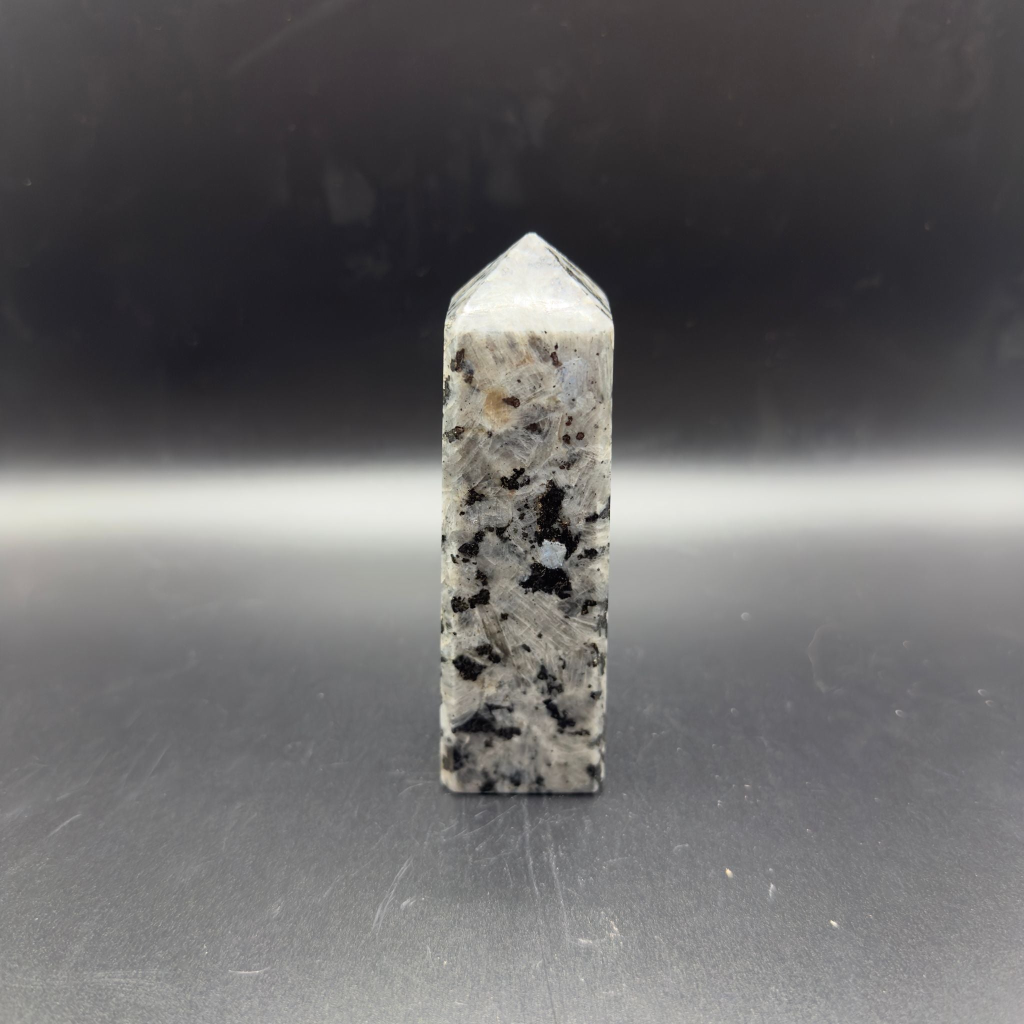 Larvikite Tower (E)| Protection & Mental Clarity | Crystals UK