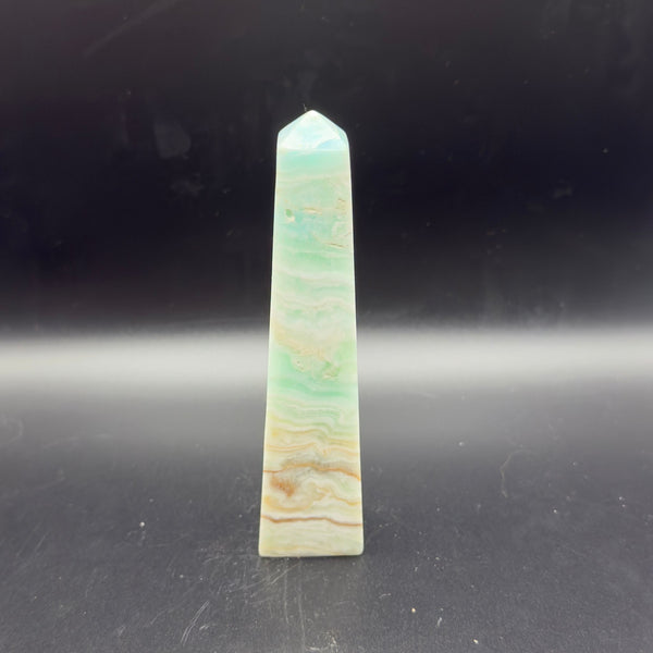 Blue Caribbean Calcite Tower (B)| Meditation | Crystals UK