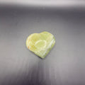 Kiwi Calcite Heart (F)| Emotional Cleansing | Crystals UK