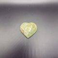 Kiwi Calcite Heart (G)| Emotional Cleansing | Crystals UK