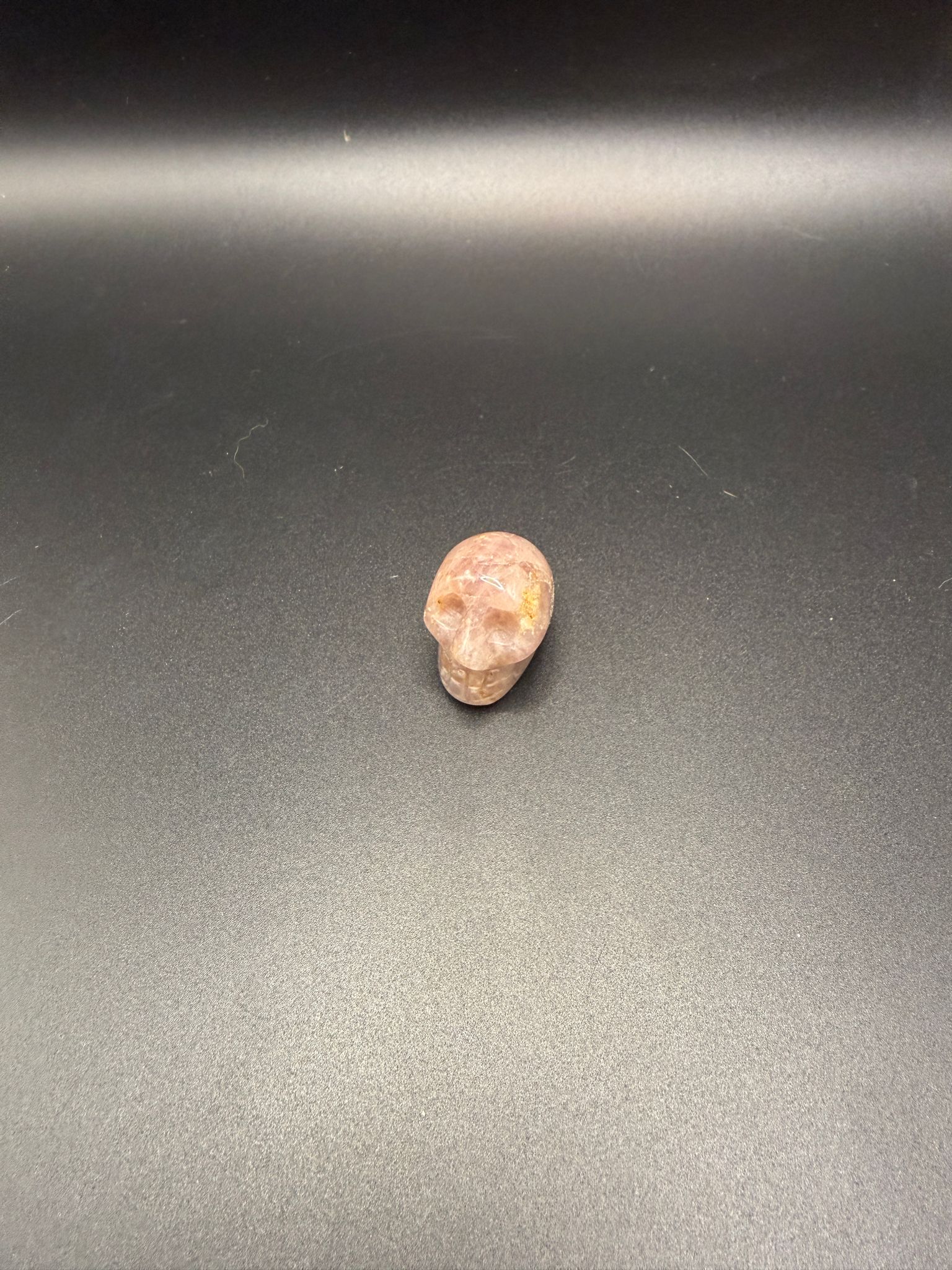 Lavender Quartz Mini Skull | Self-Love & Peace | Crystals UK