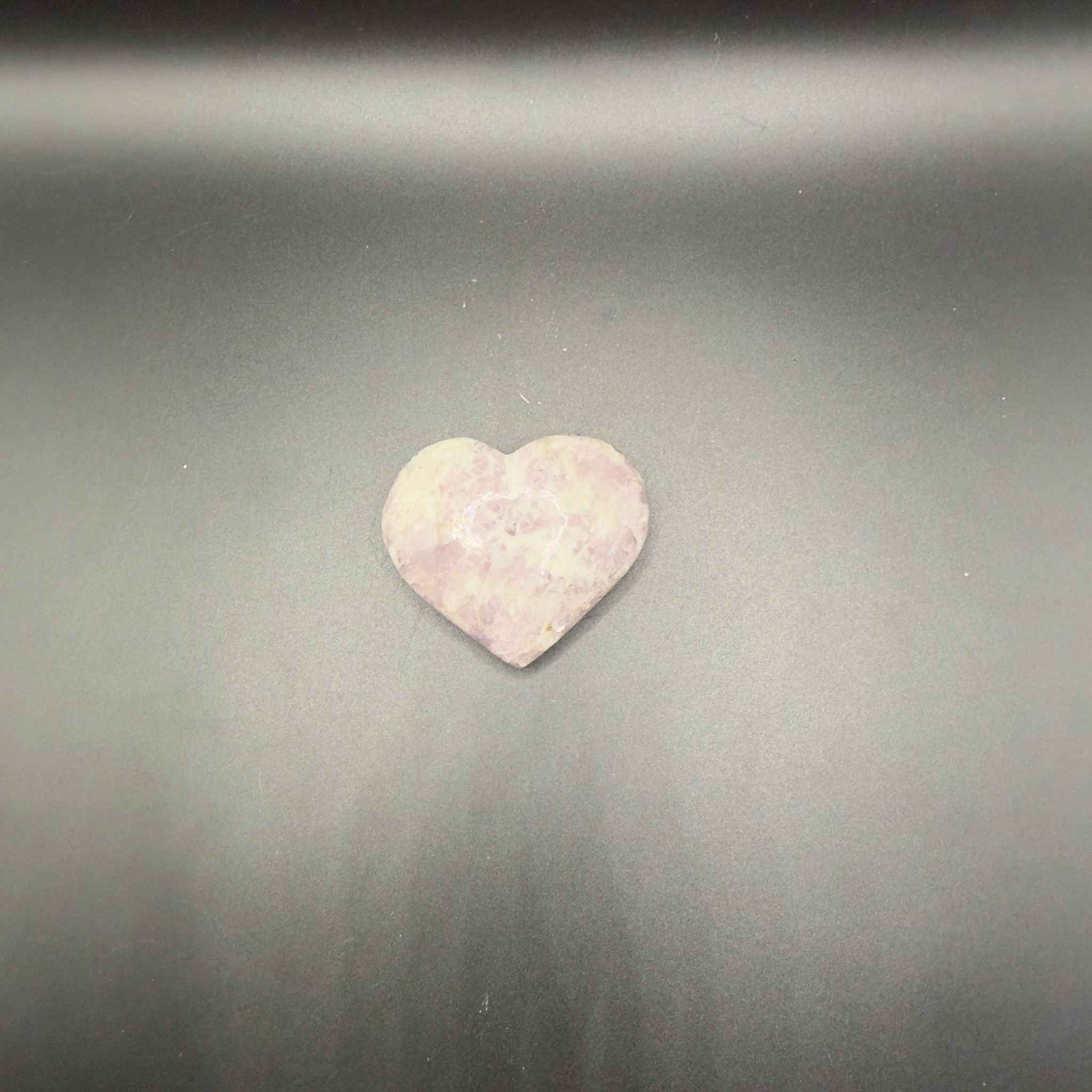 Lepidolite Heart (C)| Anxiety & Stress Relief | Crystals UK