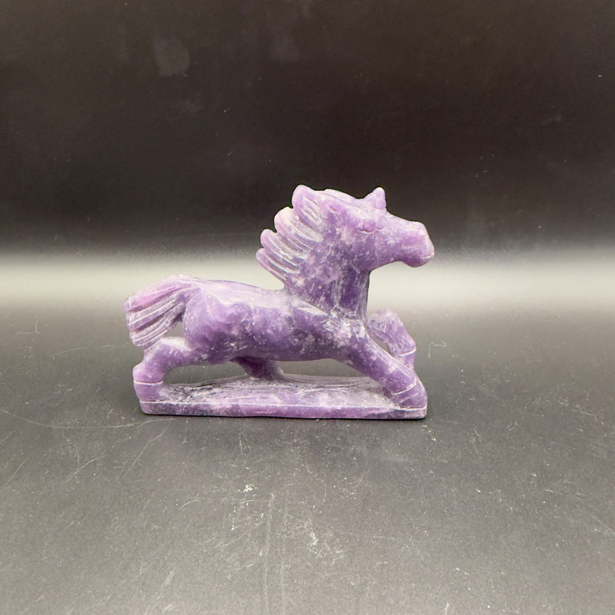 Lepidolite Horse | Anxiety & Stress Relief | Crystals UK