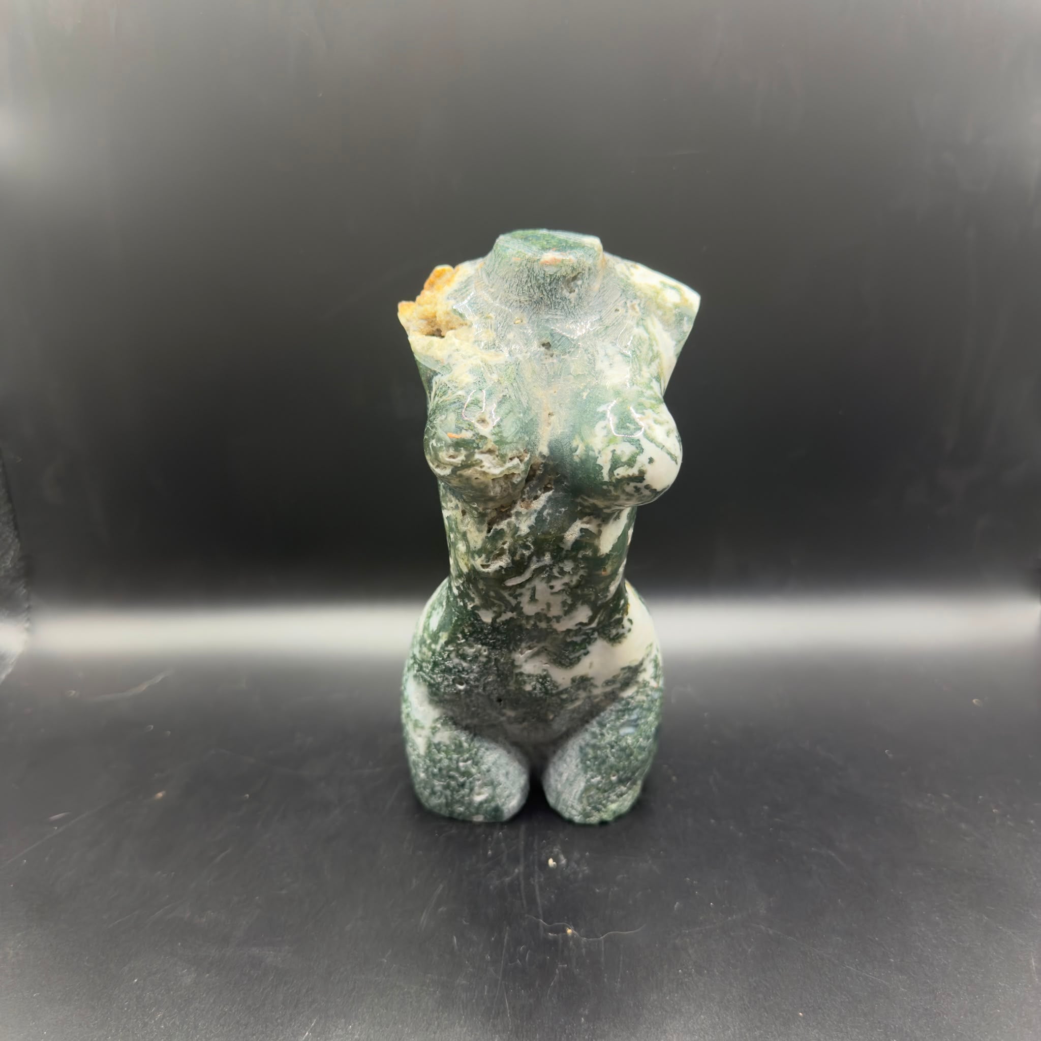 Moss Agate Lady Body (A)| Growth | Crystal UK