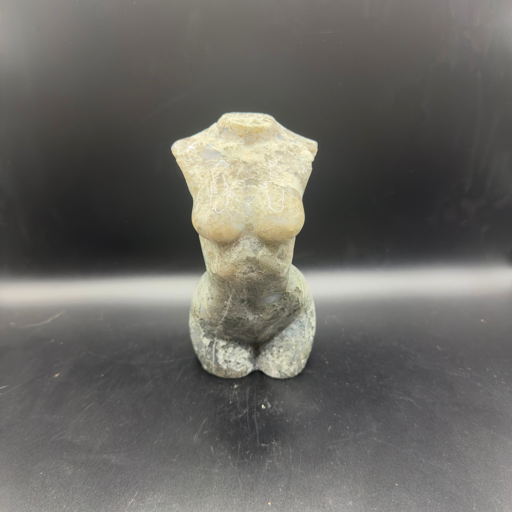 Moss Agate Lady Body (B)| Growth | Crystal UK