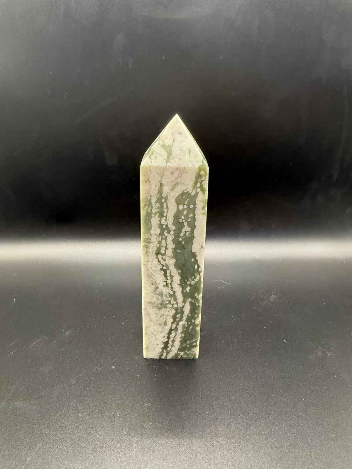 Moss Agate Tower | Growth | Crystal UK