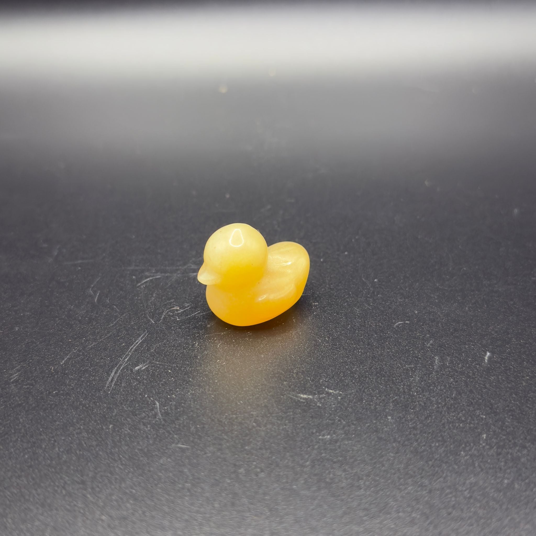 Orange Calcite Mini Duck | Creativity | Crystals UK
