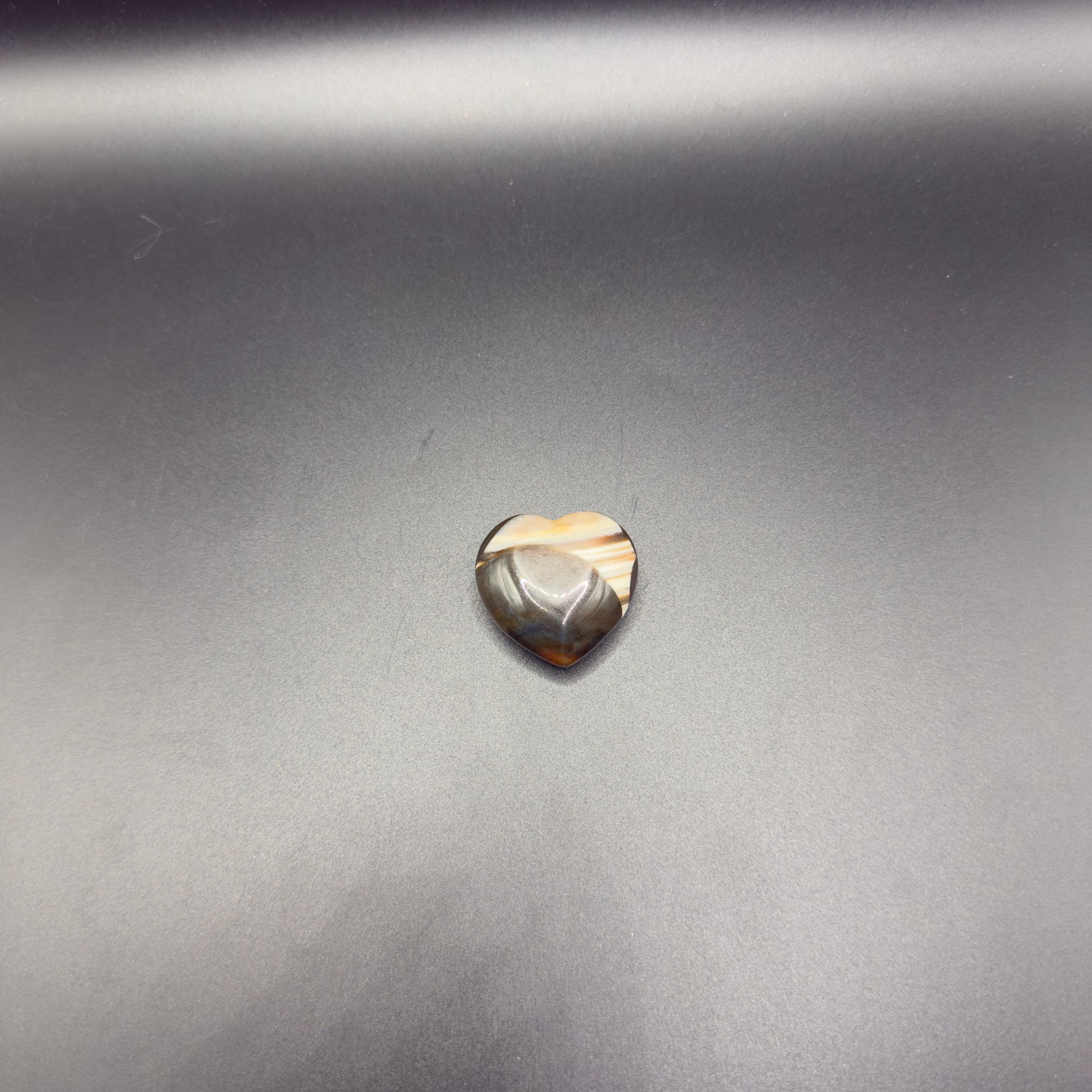 Orca Agate Heart | Inner-Peace | Crystals UK