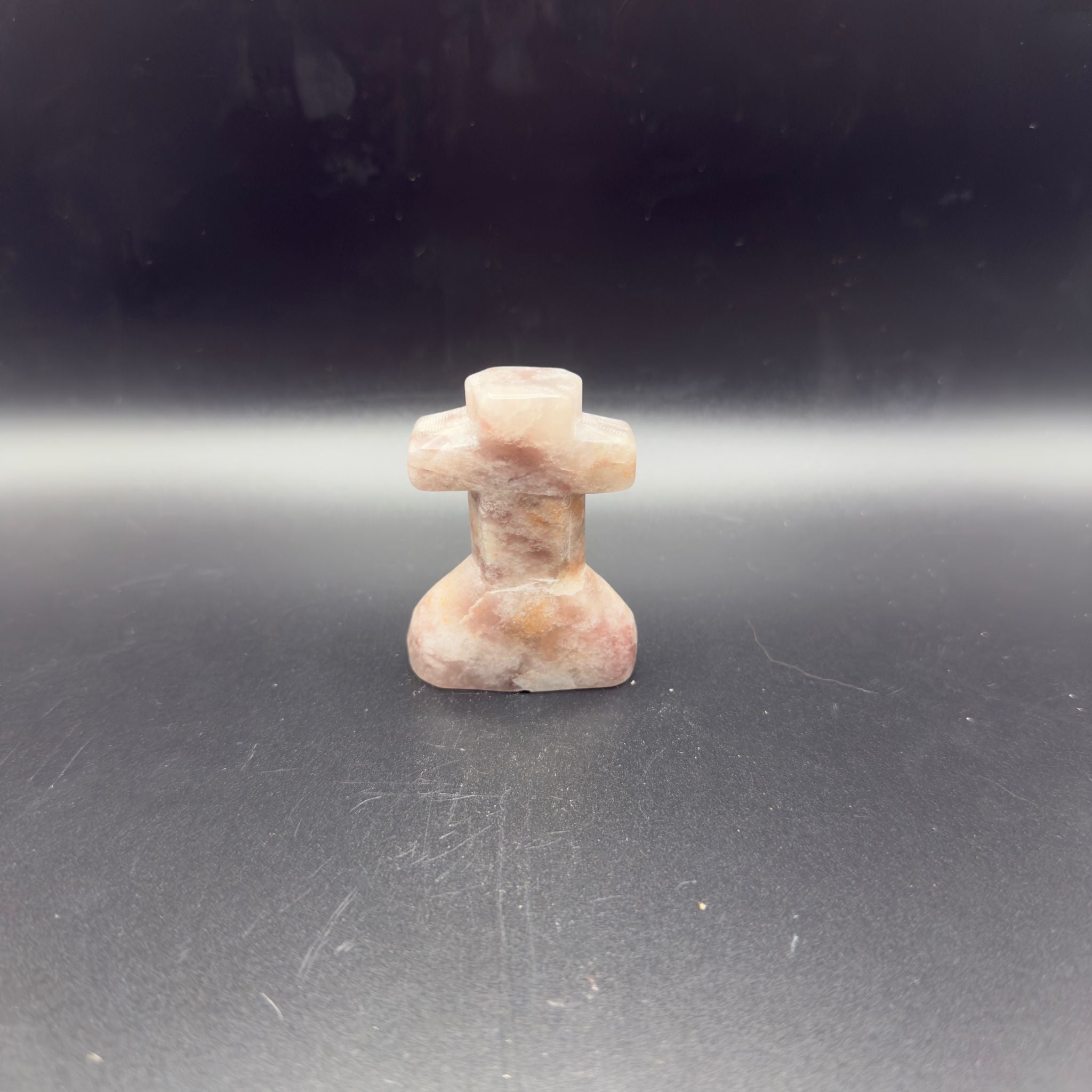 Pink Amethyst Cross | Emotional Healing | Crystals UK