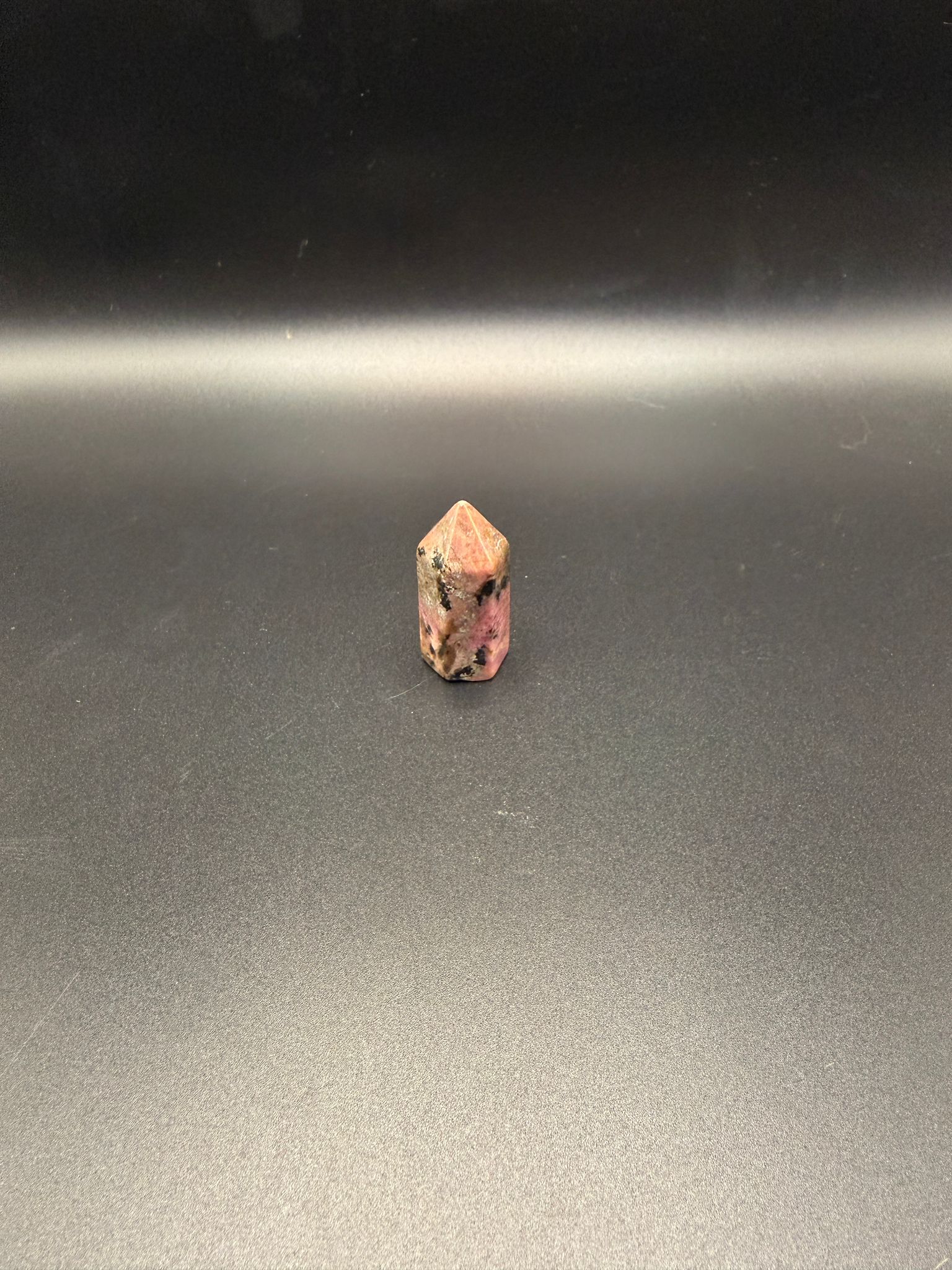 Pink Rhodonite Mini Tower | Forgiveness & Compassion | Crystals UK