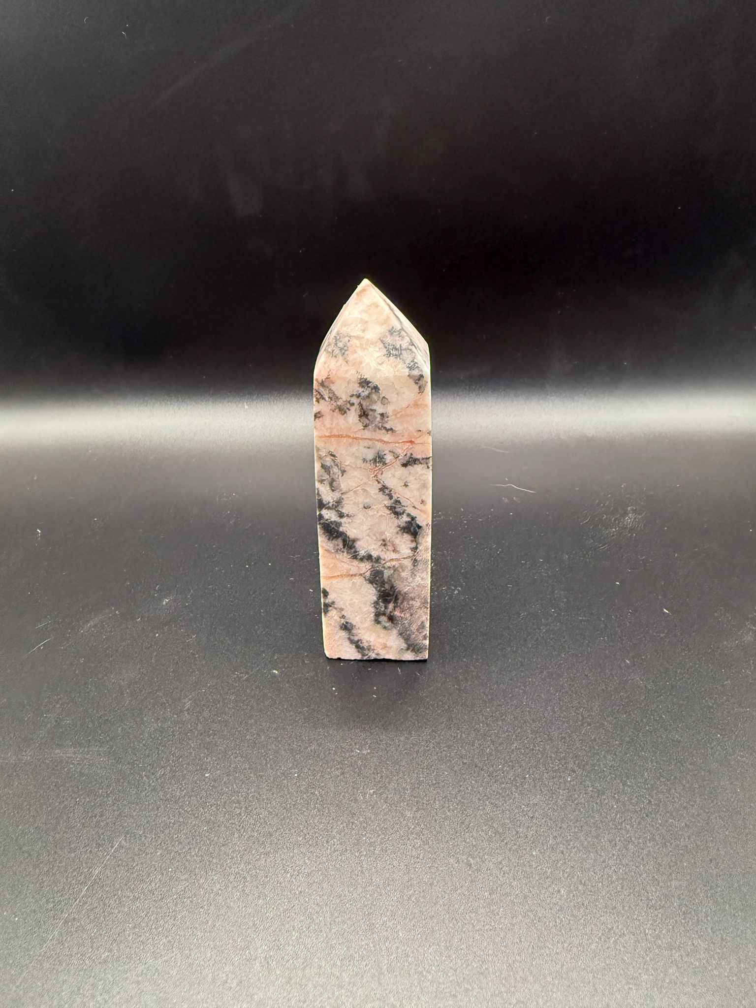 Pink Zebra Jasper Tower | Balance & Grounding | Crystals UK