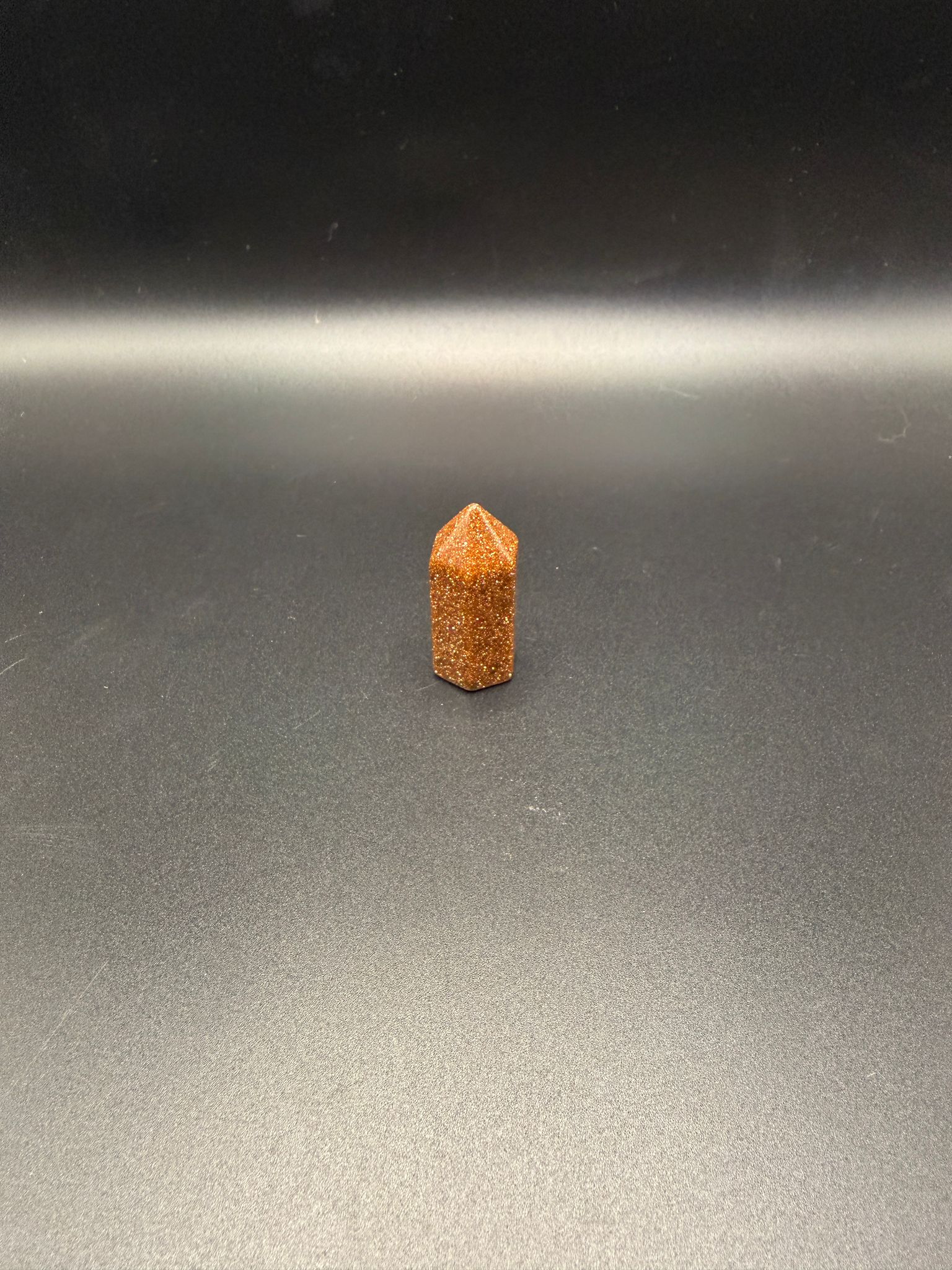 Red Goldstone Mini Tower | Ambition & Drive | Crystals UK