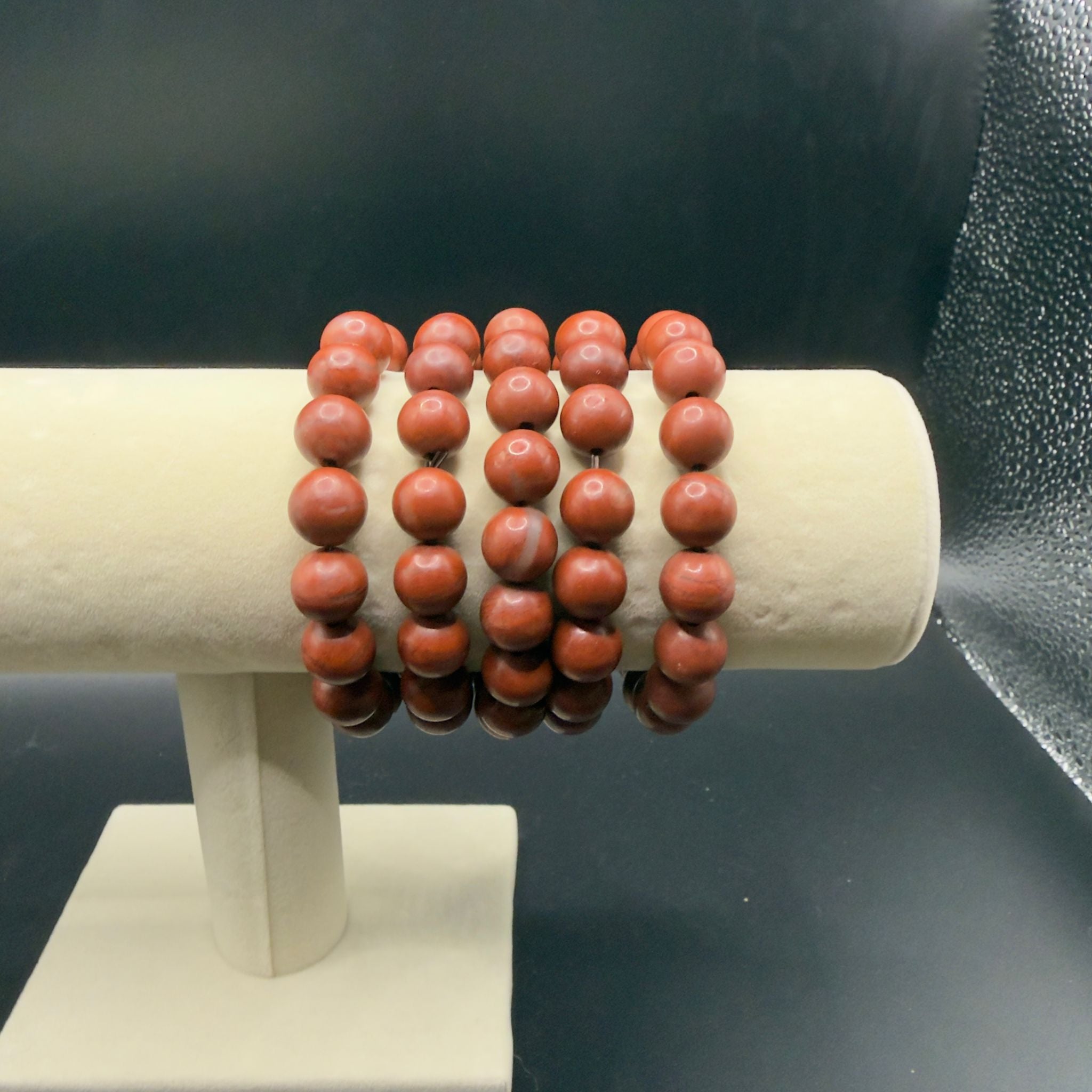 Red Jasper Bracelet | Grounding & Protection | Crystals UK