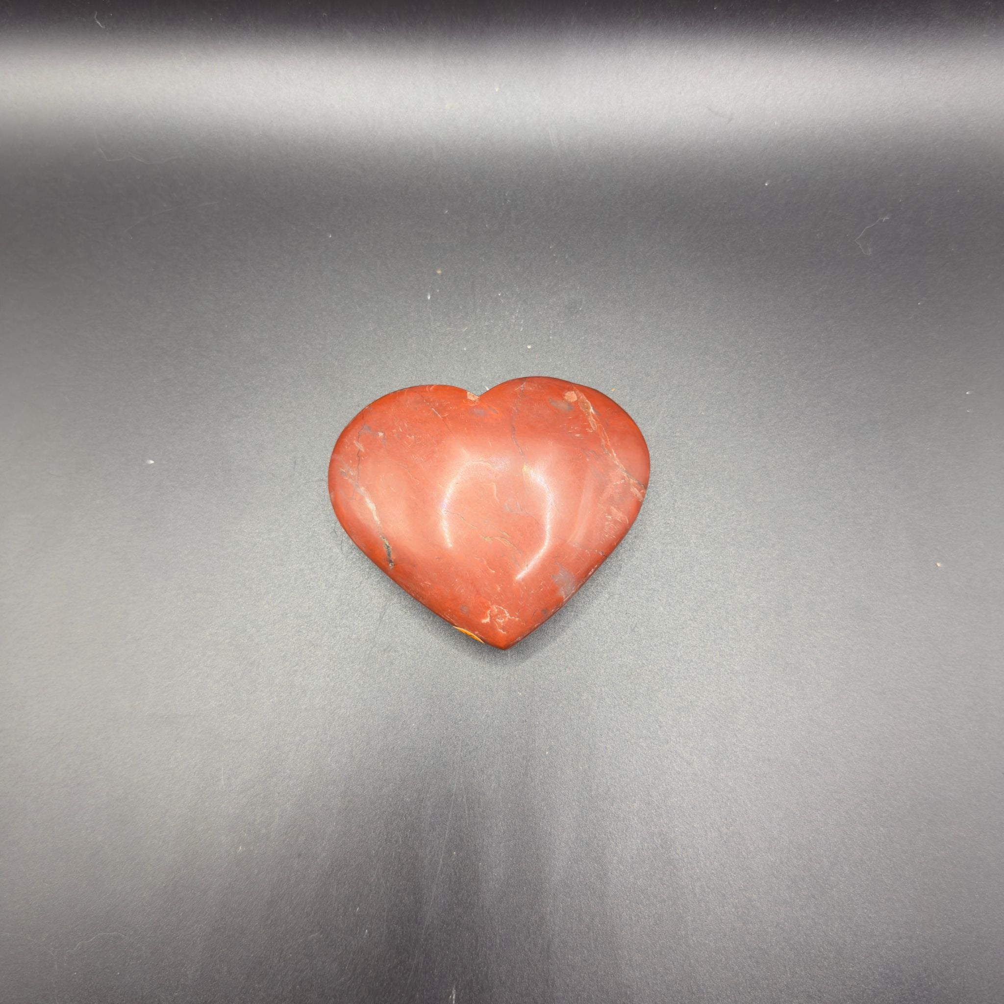 Red Jasper Heart (C)| Grounding & Protection | Crystals UK