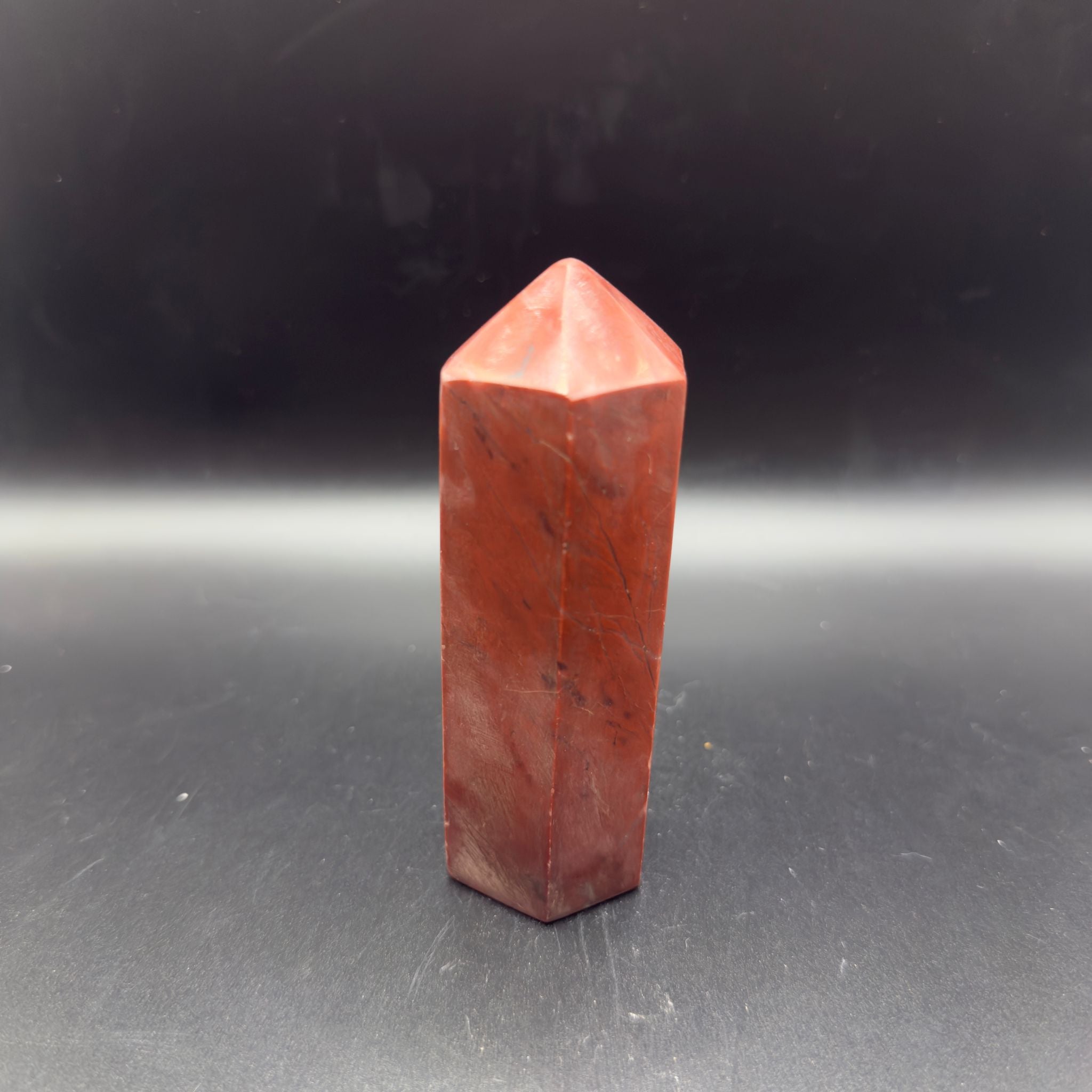 Red Jasper Tower (A)| Grounding & Protection | Crystals UK