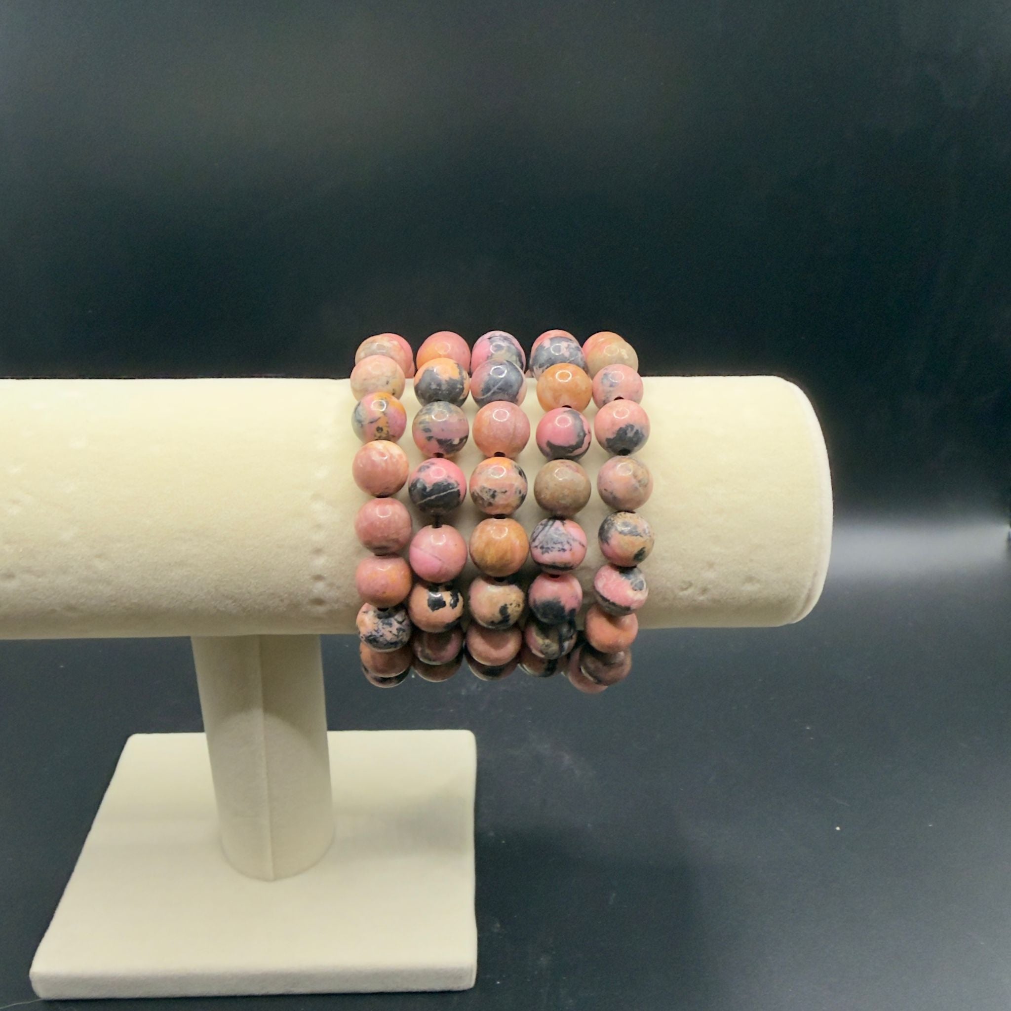 Rhodonite Bracelet | Emotional Healing & Self-Love | Crystals UK