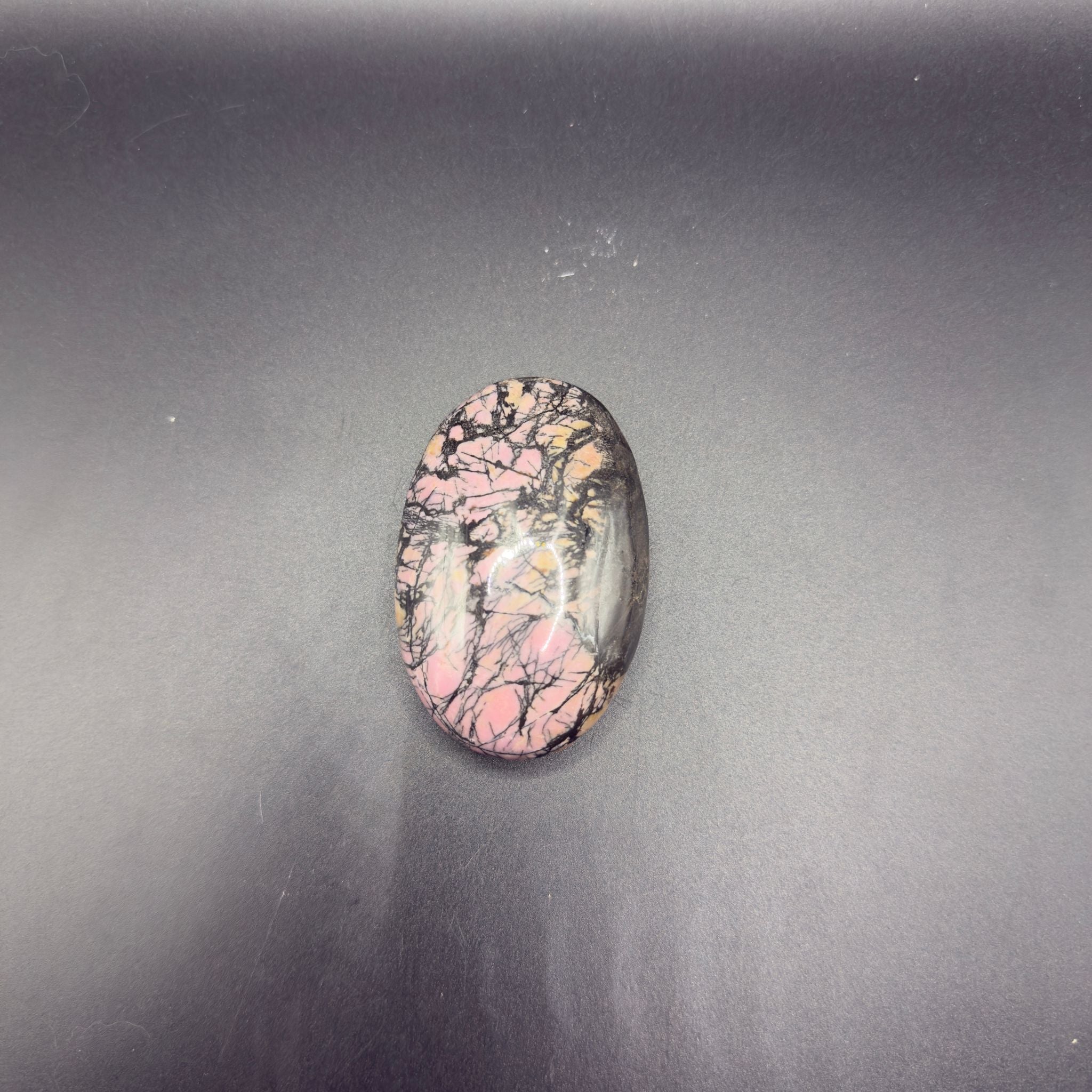 Rhodonite Palm(B)| Emotional Healing & Self-Love | Crystals UK