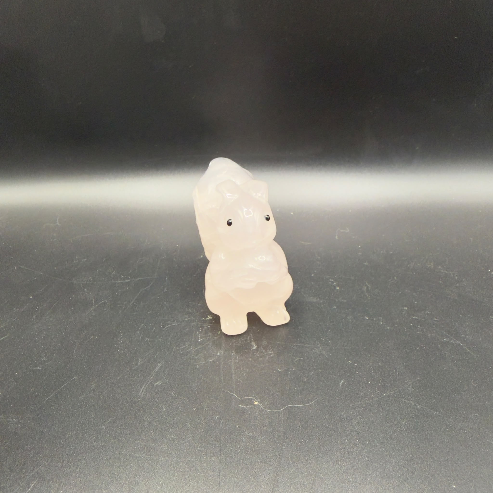 Rose Quartz Squirrel | Emotional Healing & Self-Love | Crystals UK