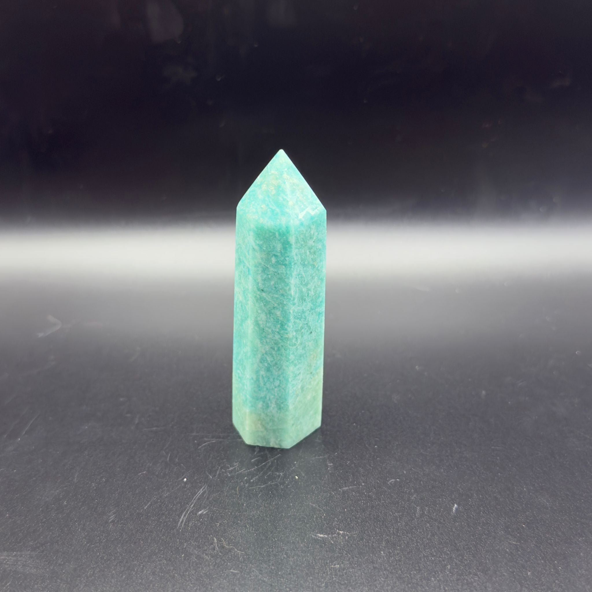 Silver Flash Amazonite Tower | Communication | Crystals UK