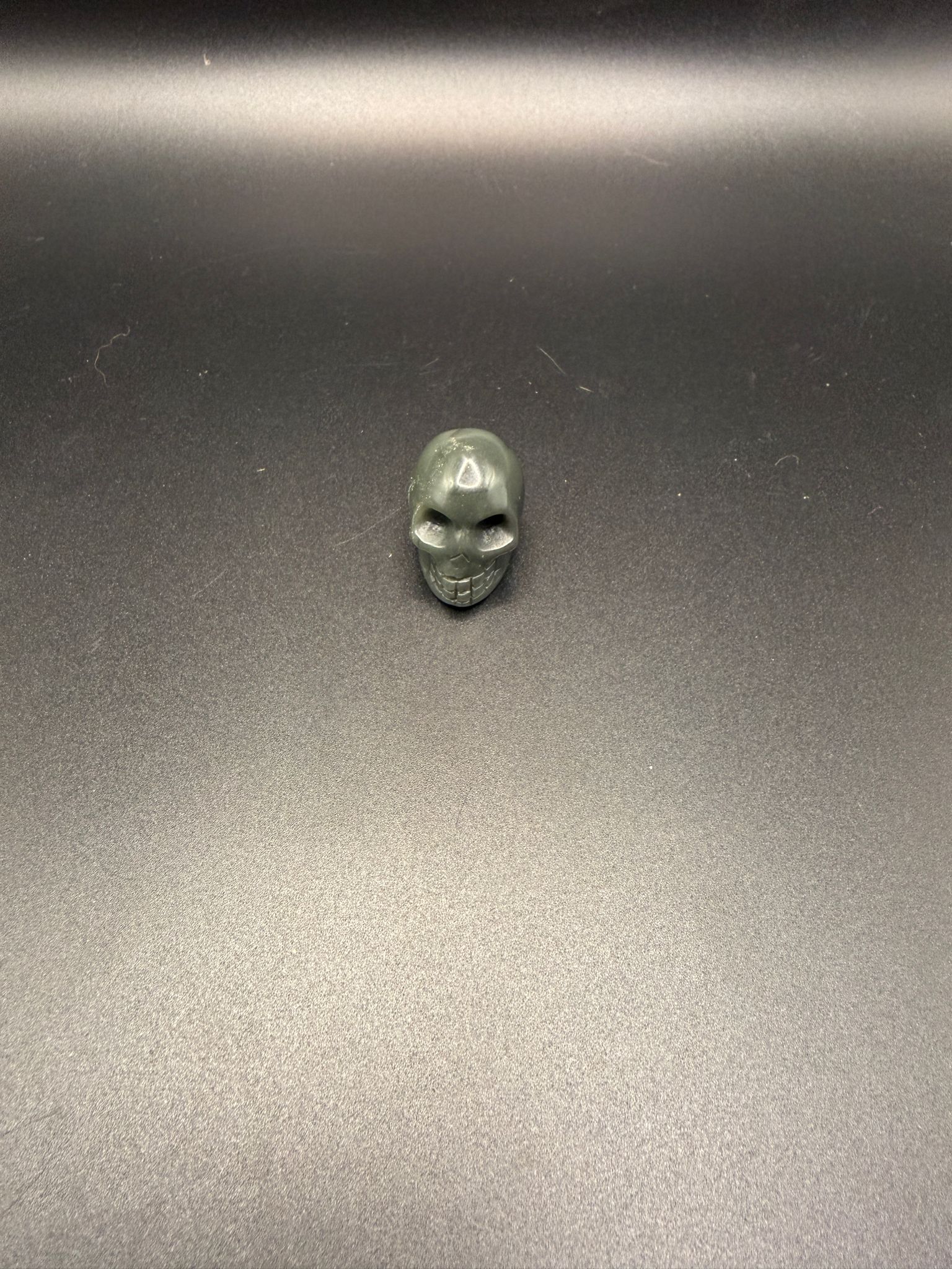 Silver Hematite Mini Skull | Protection & Grounding | Crystals UK
