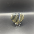 Silver Sheen Obsidian Heart | Self-Reflection & Protection | Crystals UK