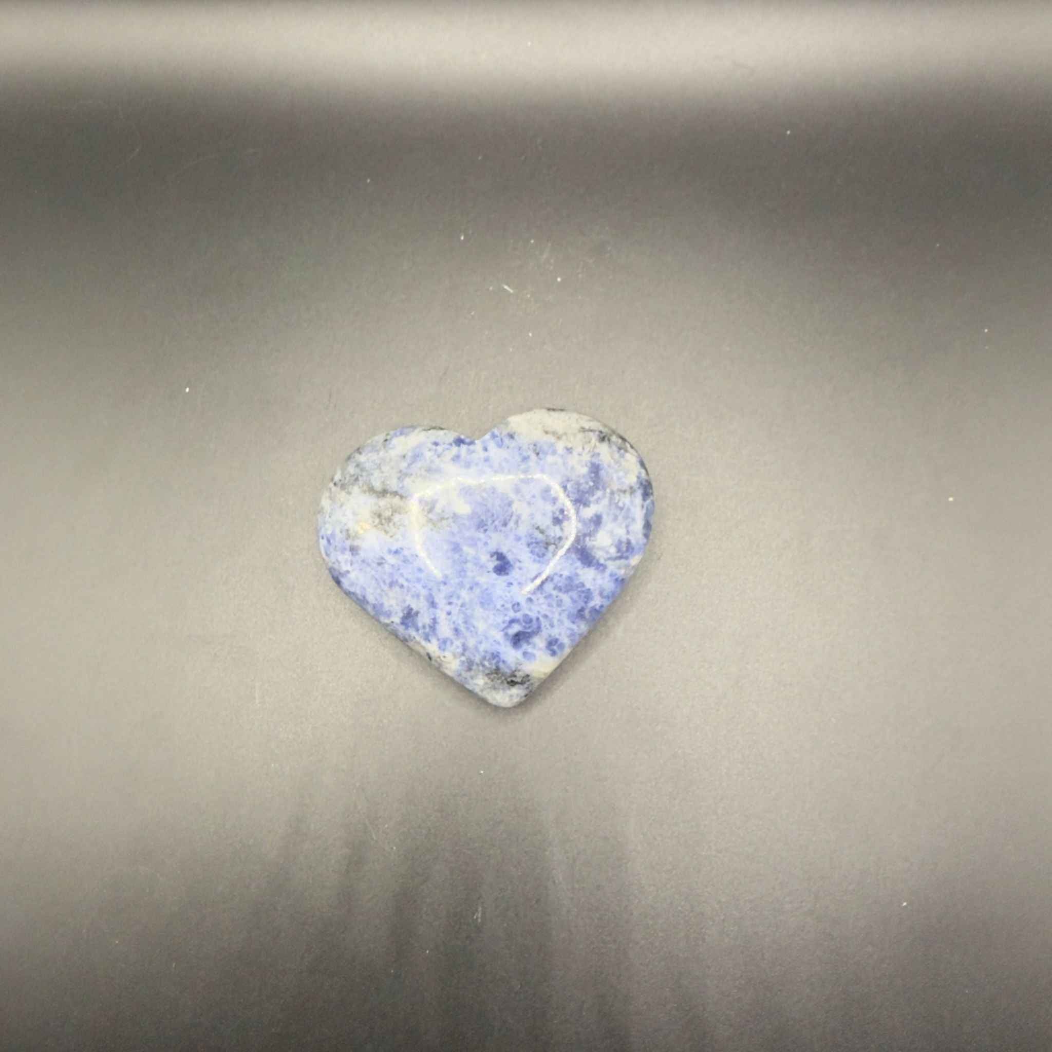 Sodalite Heart (A)| Focus & Mental Clarity | Crystals UK